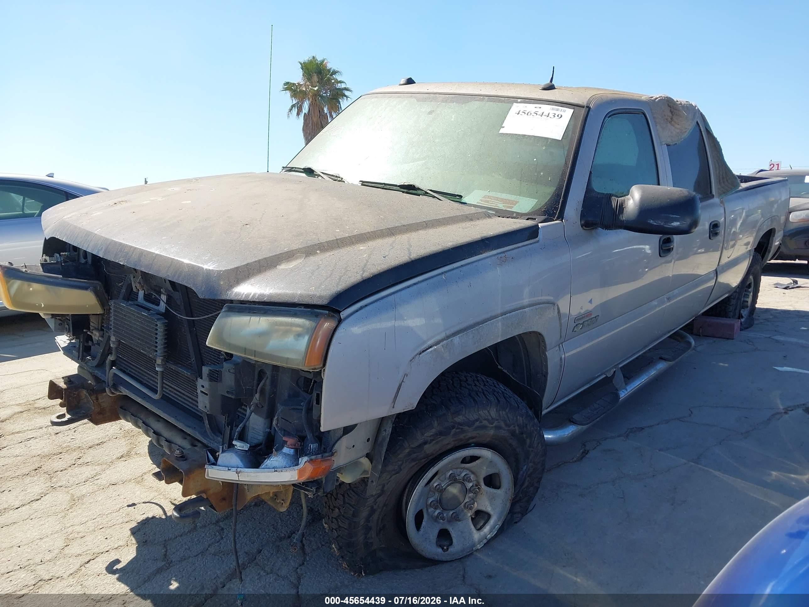 2005 Chevrolet Silverado 3500 Lt Зеленый vin: 1GCHK33285F962675
