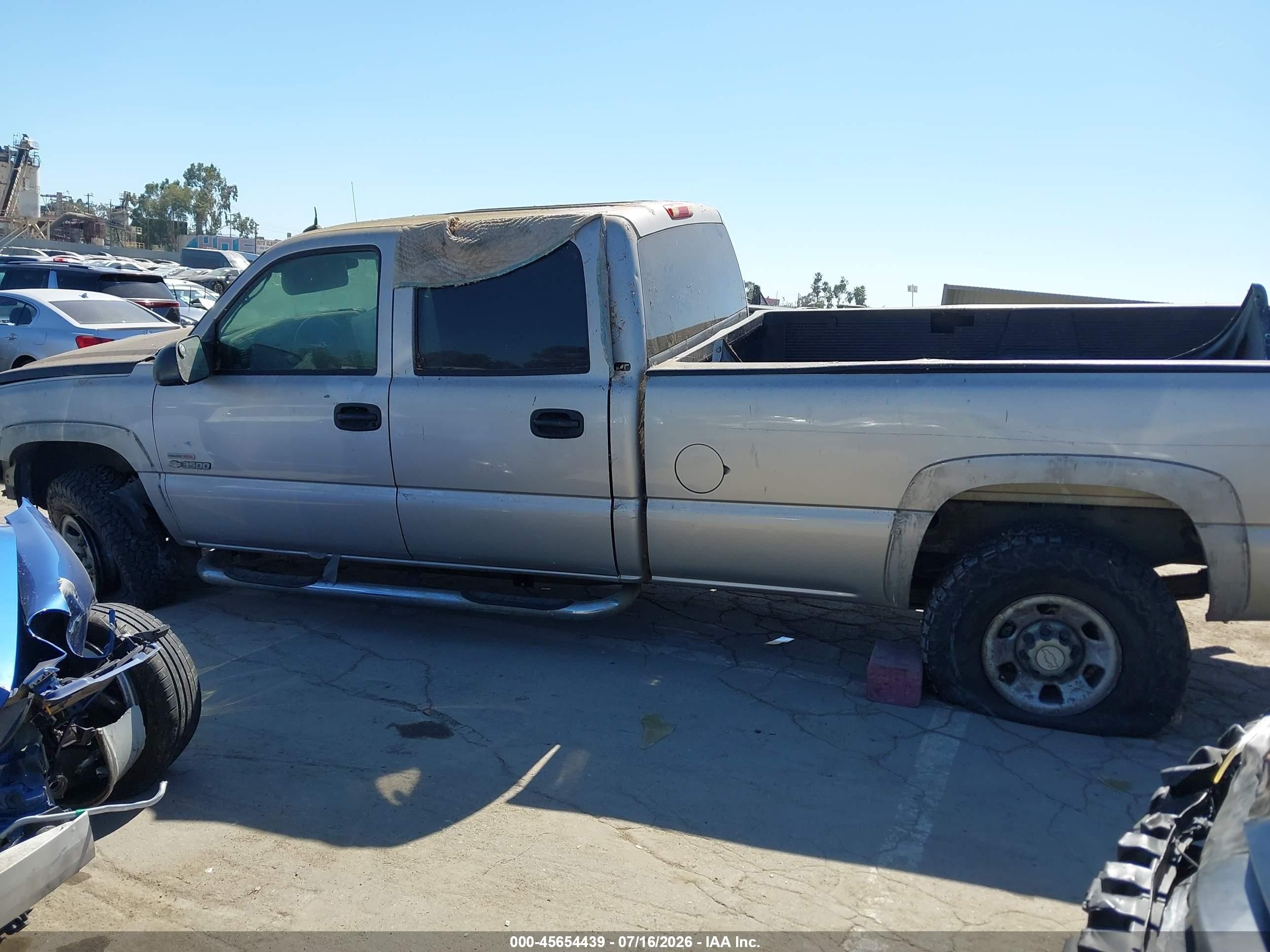 2005 Chevrolet Silverado 3500 Lt Зеленый vin: 1GCHK33285F962675
