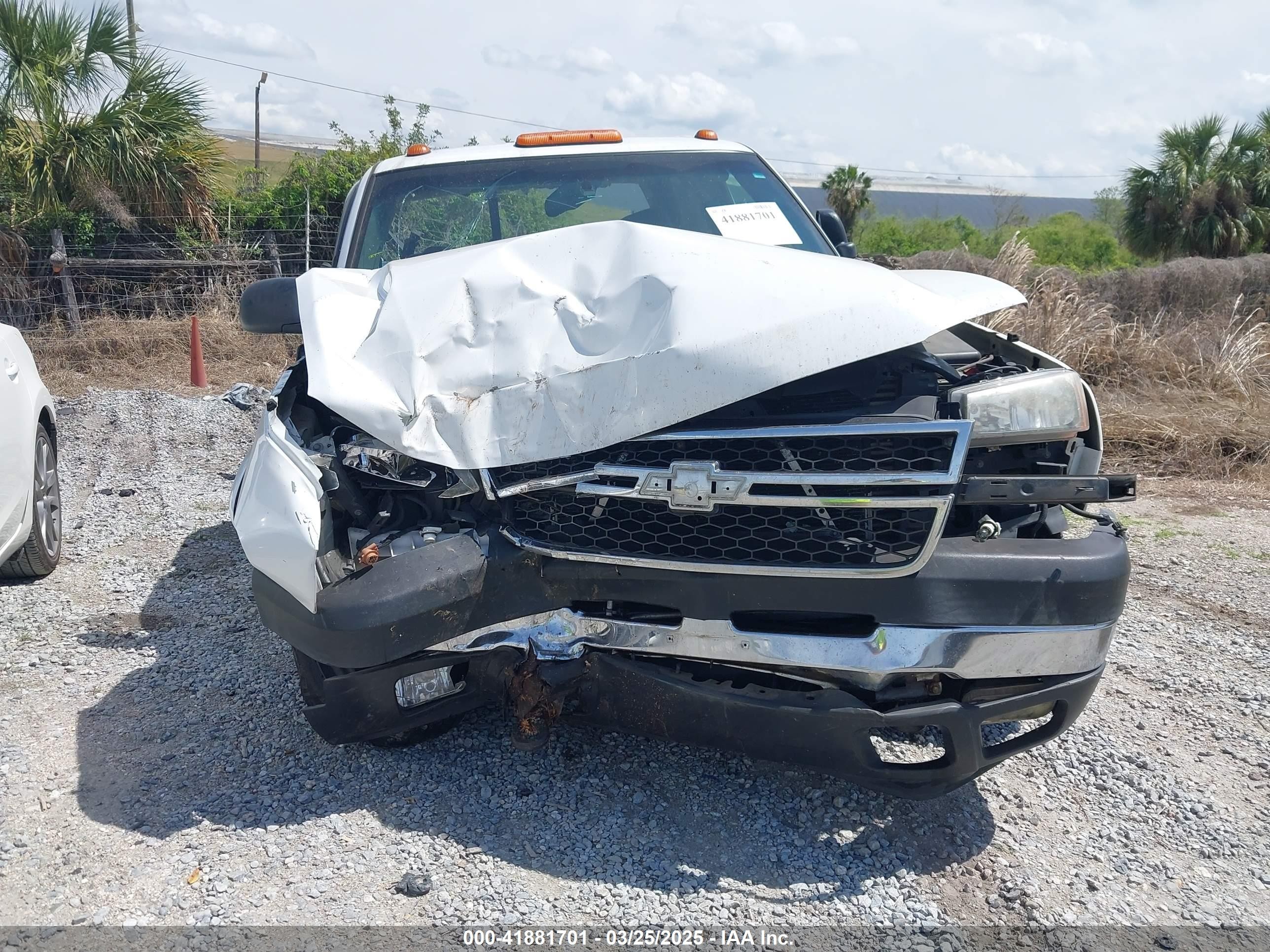 2006 Chevrolet Silverado 3500 Lt1 White vin: 1GCHK33D56F168297