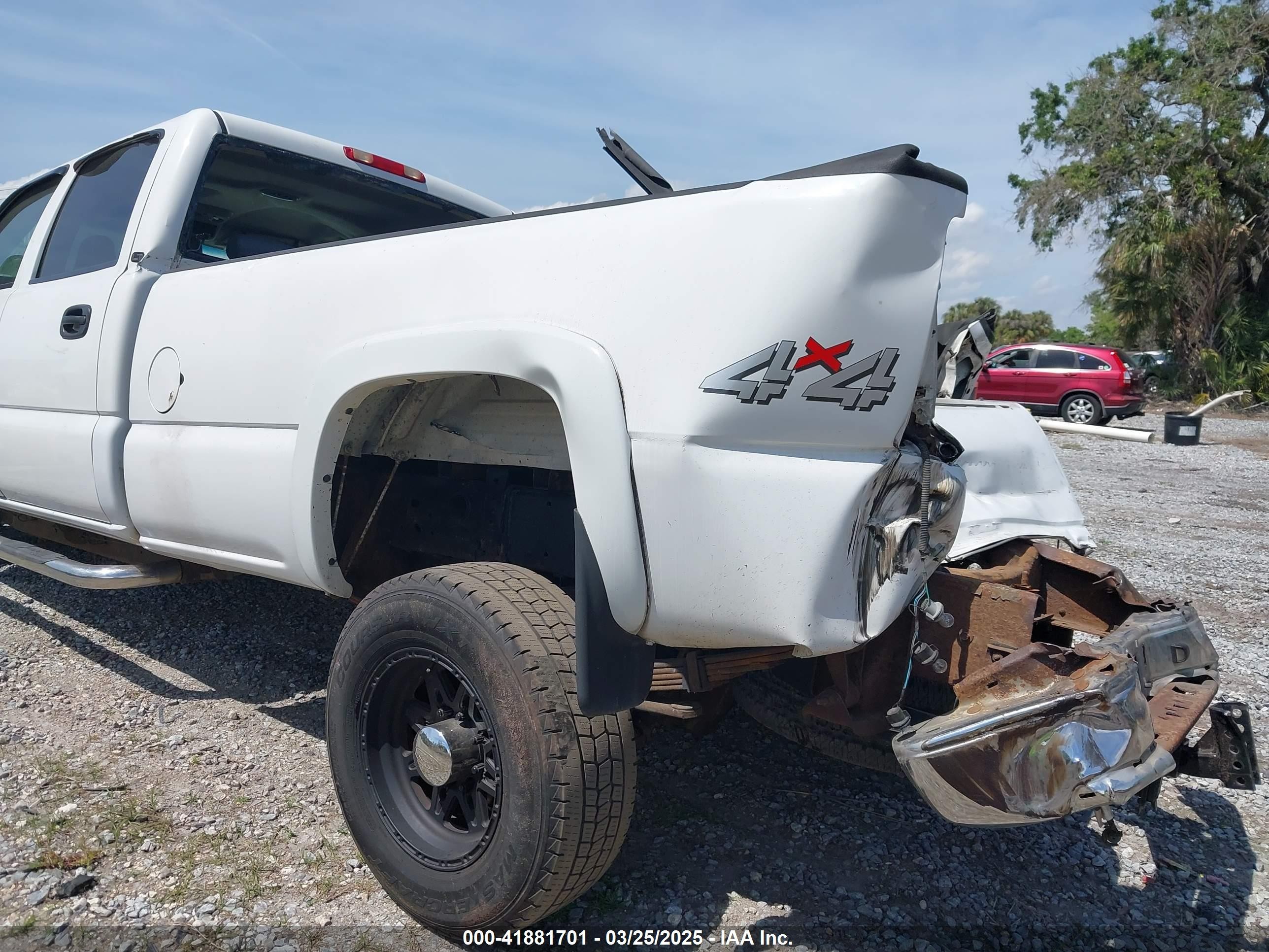 2006 Chevrolet Silverado 3500 Lt1 White vin: 1GCHK33D56F168297