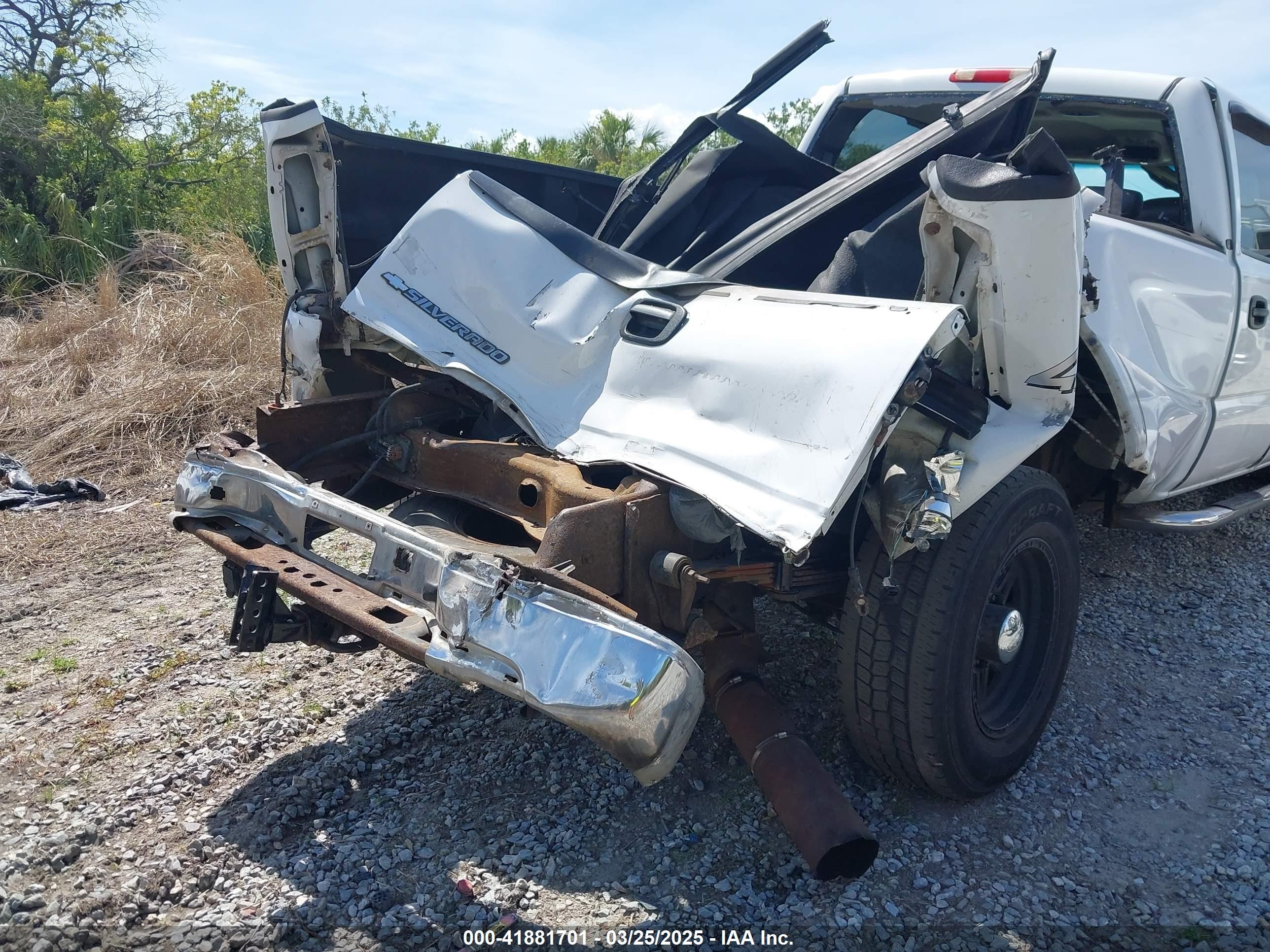 2006 Chevrolet Silverado 3500 Lt1 White vin: 1GCHK33D56F168297