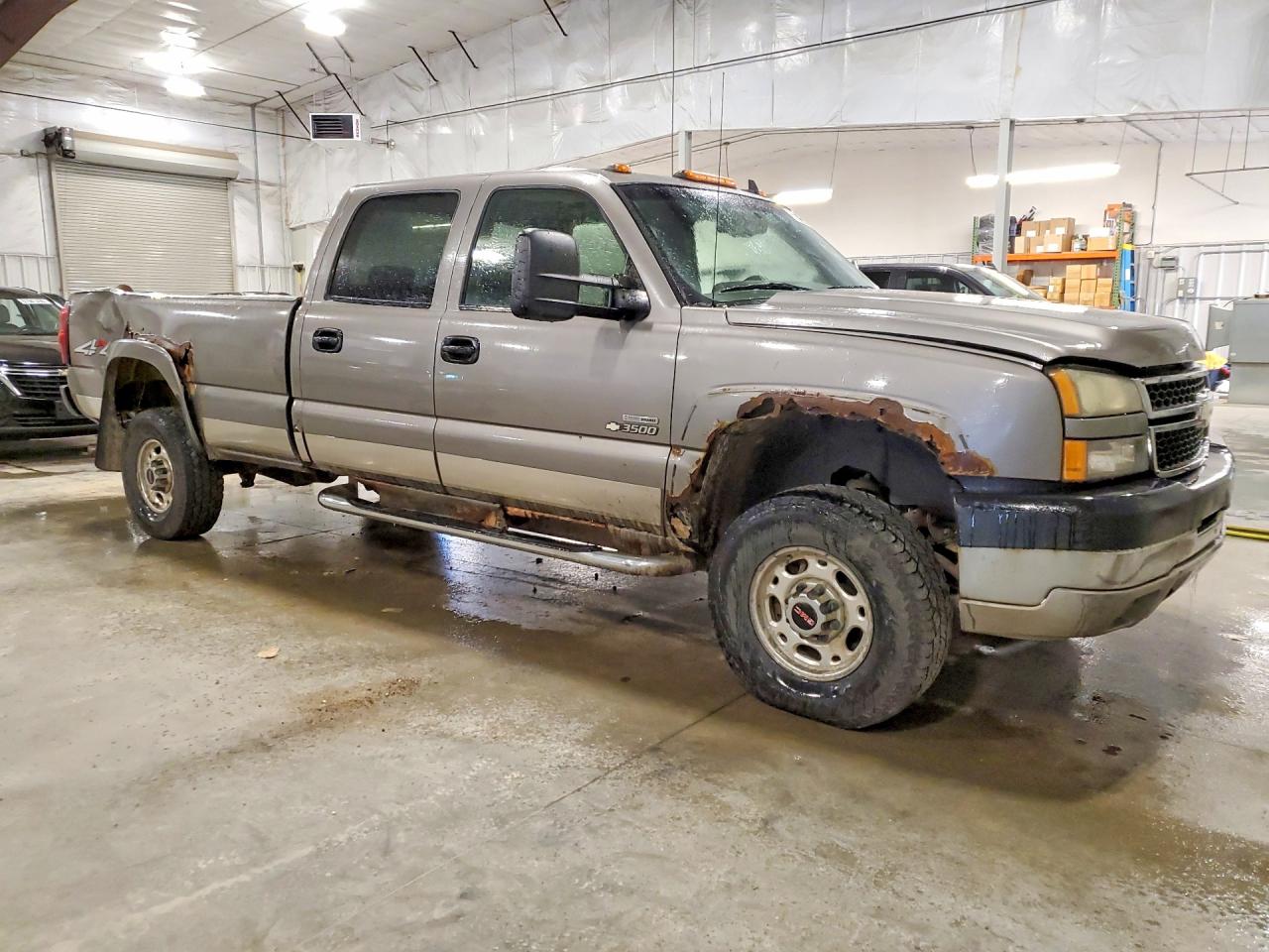 2006 Chevrolet Silverado K3500 Gray vin: 1GCHK33D86F243929
