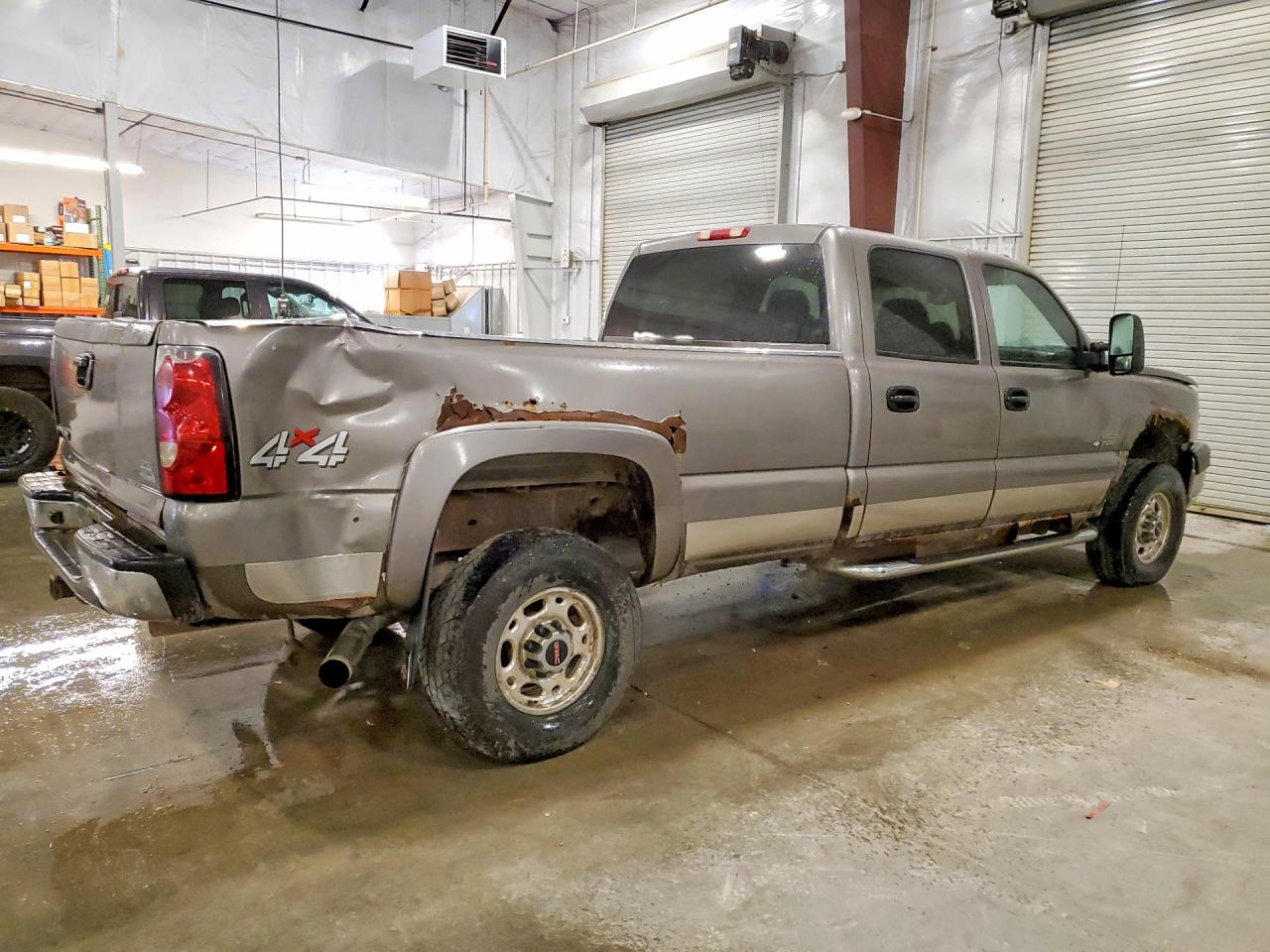 2006 Chevrolet Silverado K3500 Gray vin: 1GCHK33D86F243929