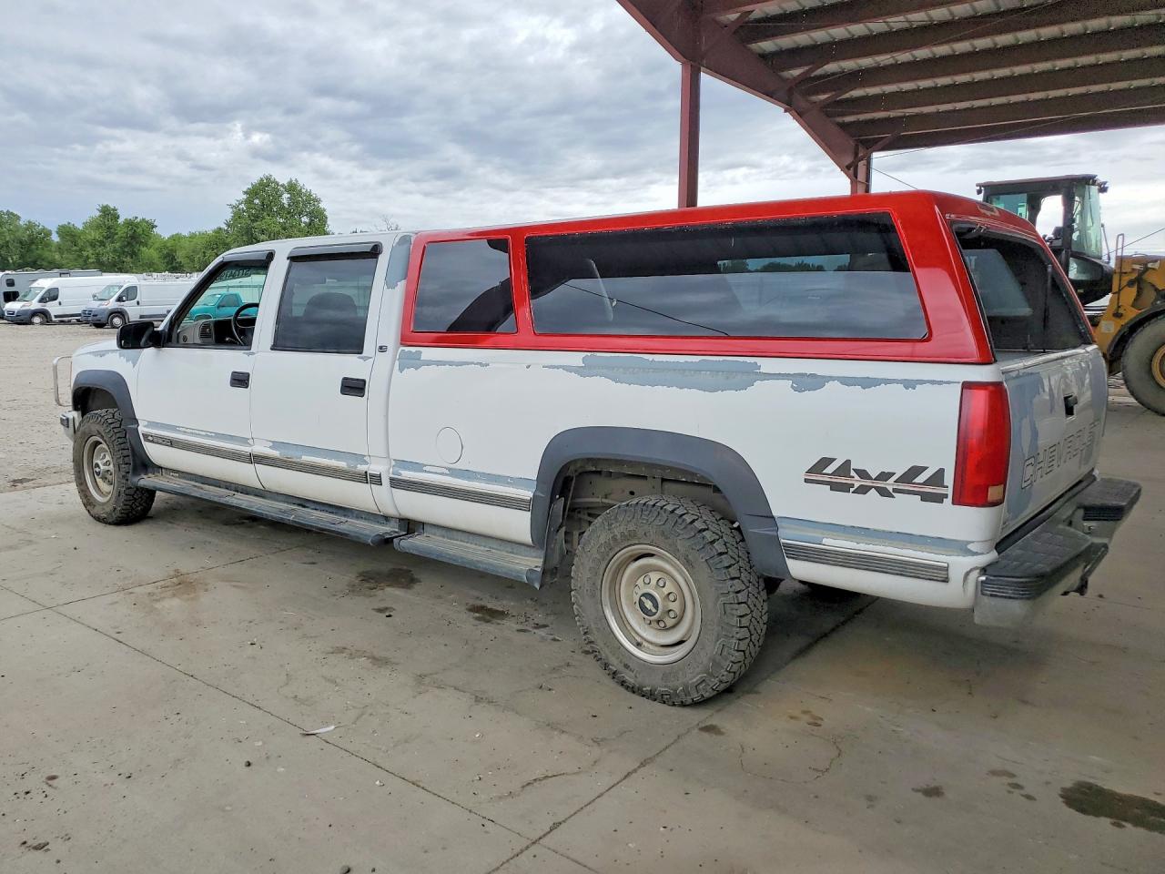 1999 Chevrolet Gmt-400 K3500 White vin: 1GCHK33J6XF033983