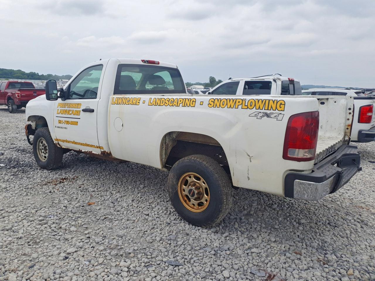 2008 Chevrolet Silverado K3500 White vin: 1GCHK34688E132354