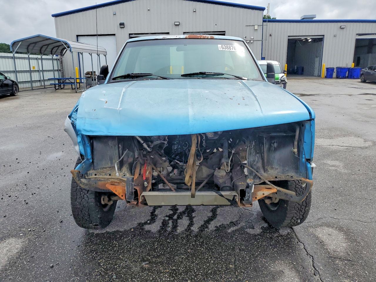 1993 Chevrolet Gmt-400 K3500 Blue vin: 1GCHK34F8PE244893