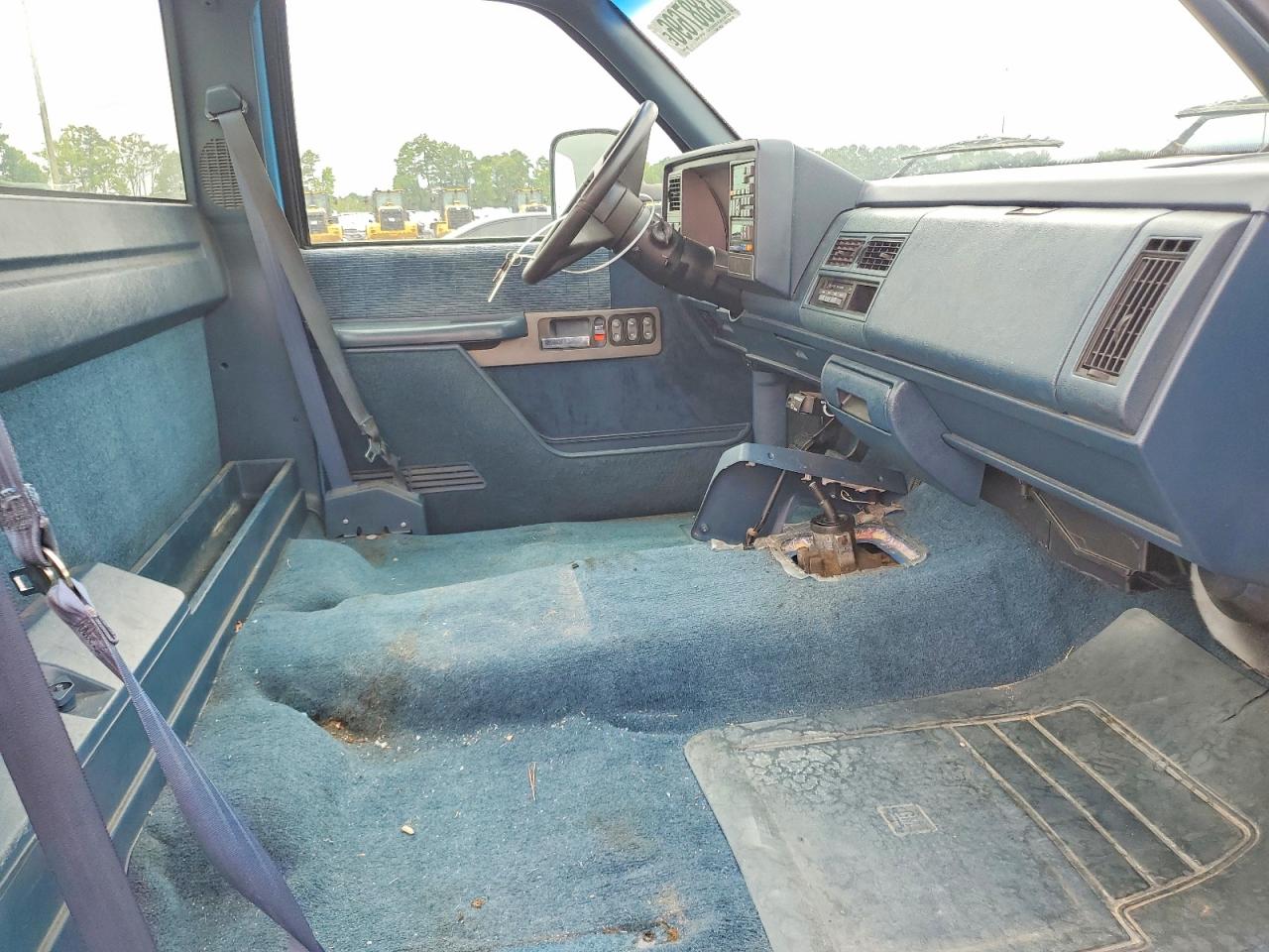 1993 Chevrolet Gmt-400 K3500 Blue vin: 1GCHK34F8PE244893