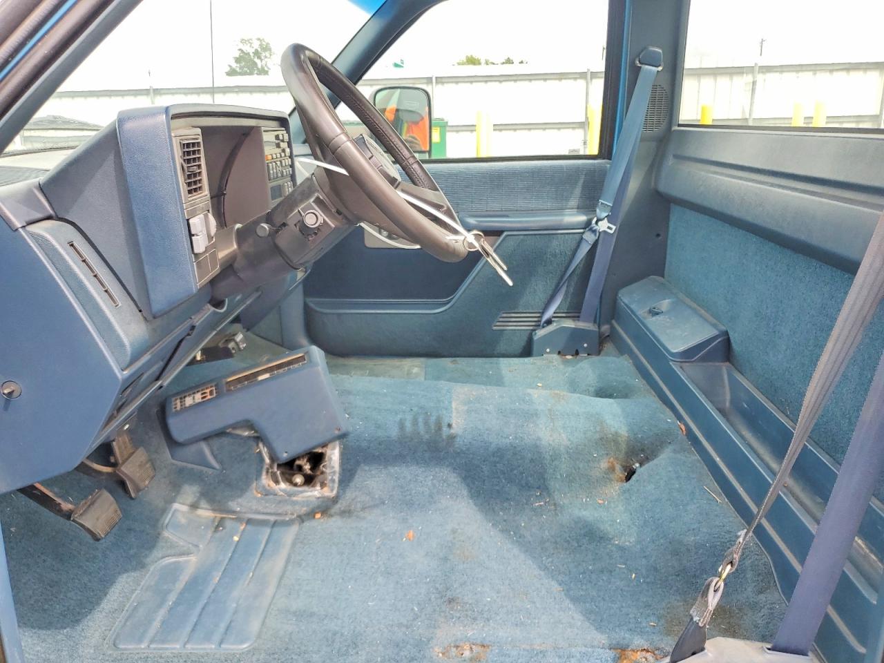 1993 Chevrolet Gmt-400 K3500 Blue vin: 1GCHK34F8PE244893