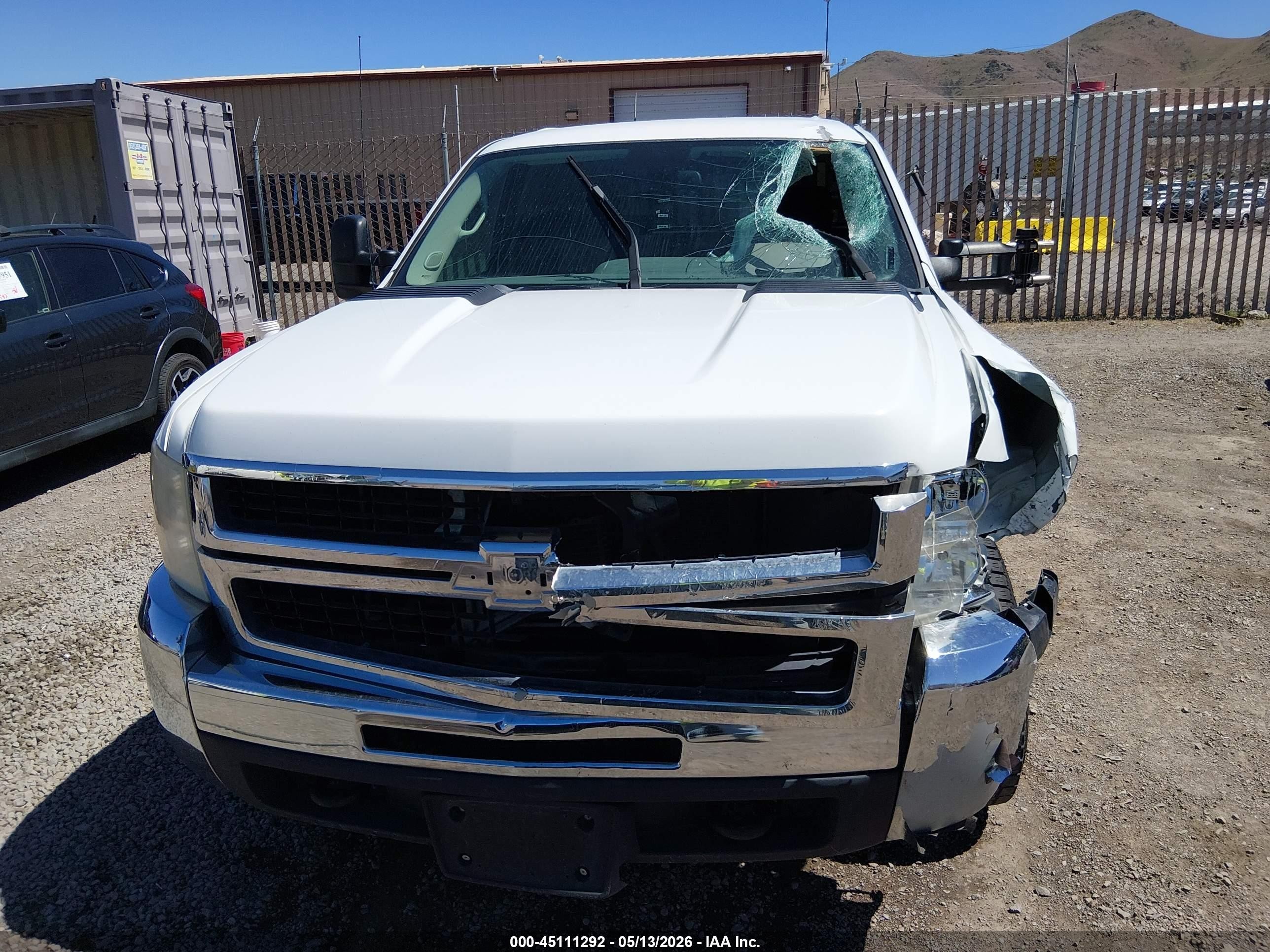 2009 Chevrolet Silverado 2500hd Work Truck Белый vin: 1GCHK43K69F172349