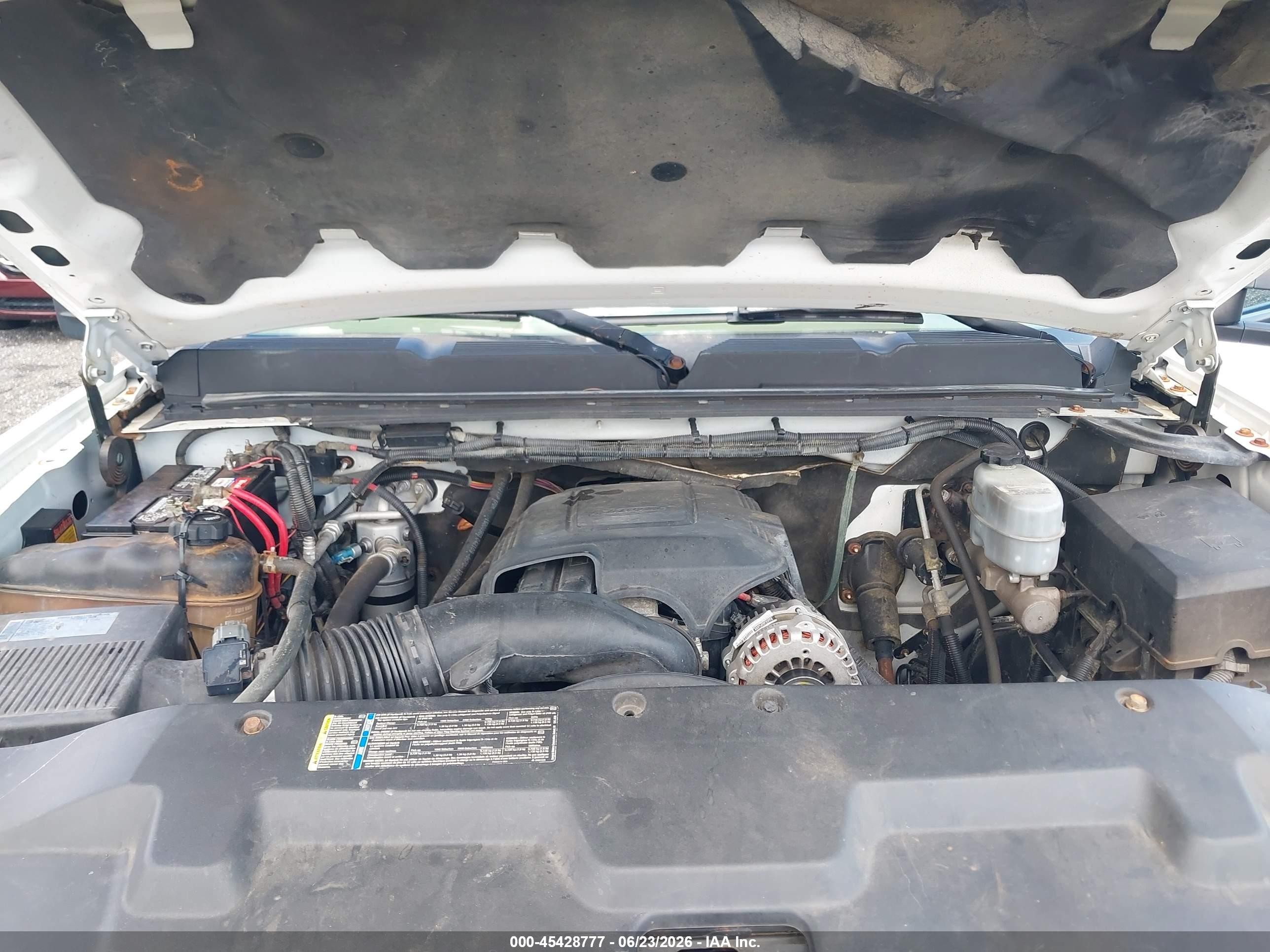 2009 Chevrolet Silverado 2500hd Work Truck White vin: 1GCHK43KX9F159667