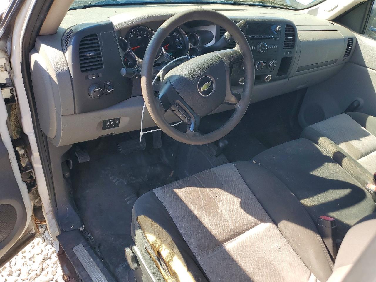 2009 Chevrolet Silverado K2500 Heavy Duty White vin: 1GCHK49KX9E100762
