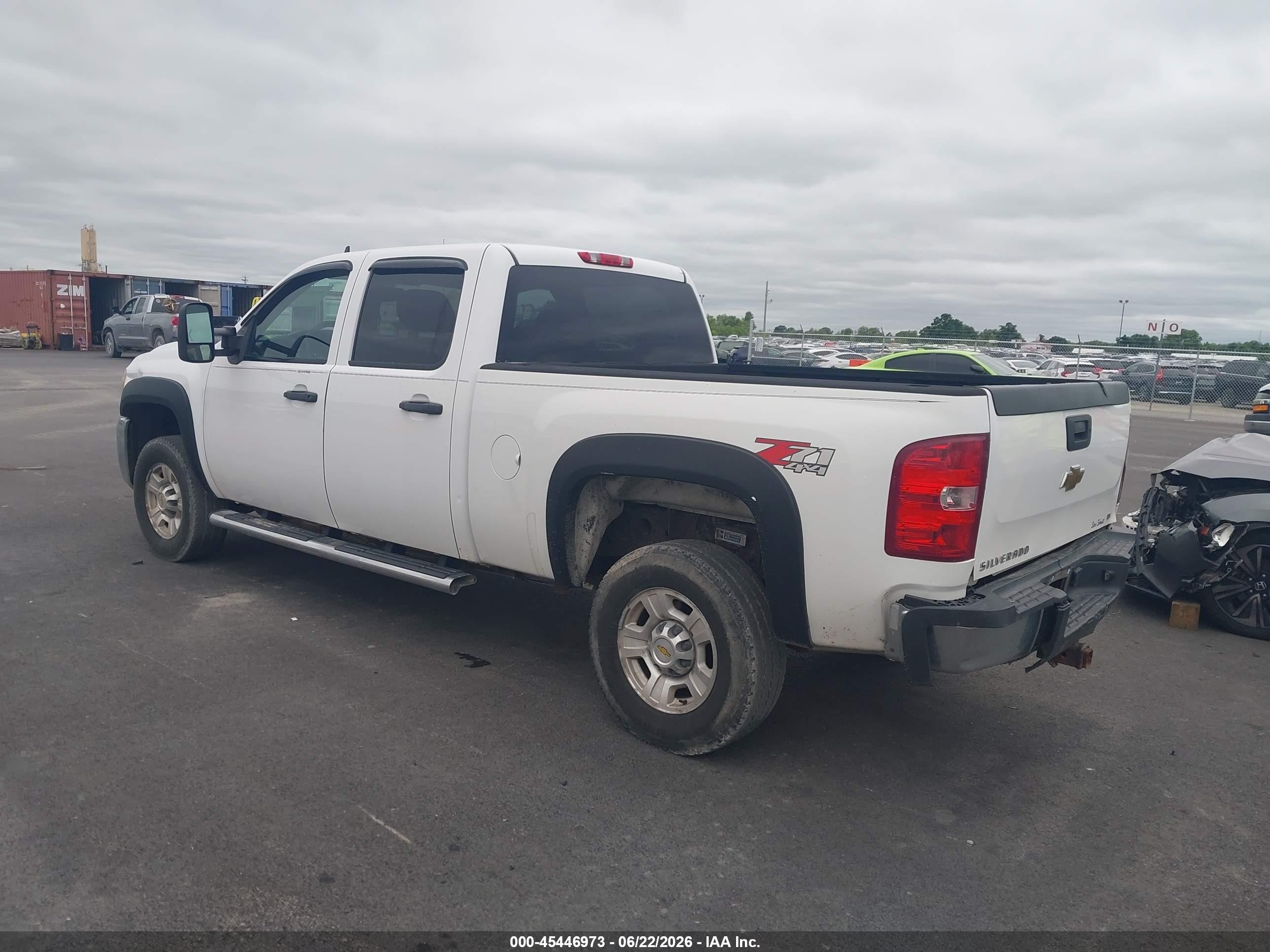 2009 Chevrolet Silverado 2500hd Lt White vin: 1GCHK53629F180649