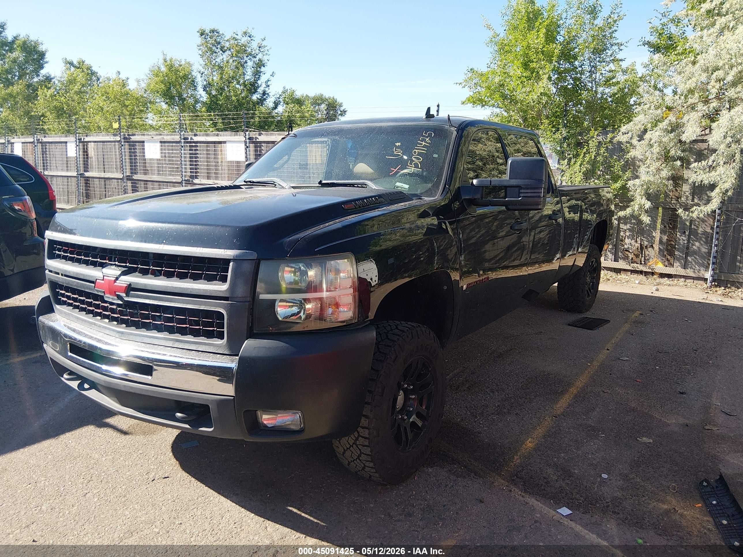 2009 Chevrolet Silverado 2500hd Lt Черный vin: 1GCHK53649F187473