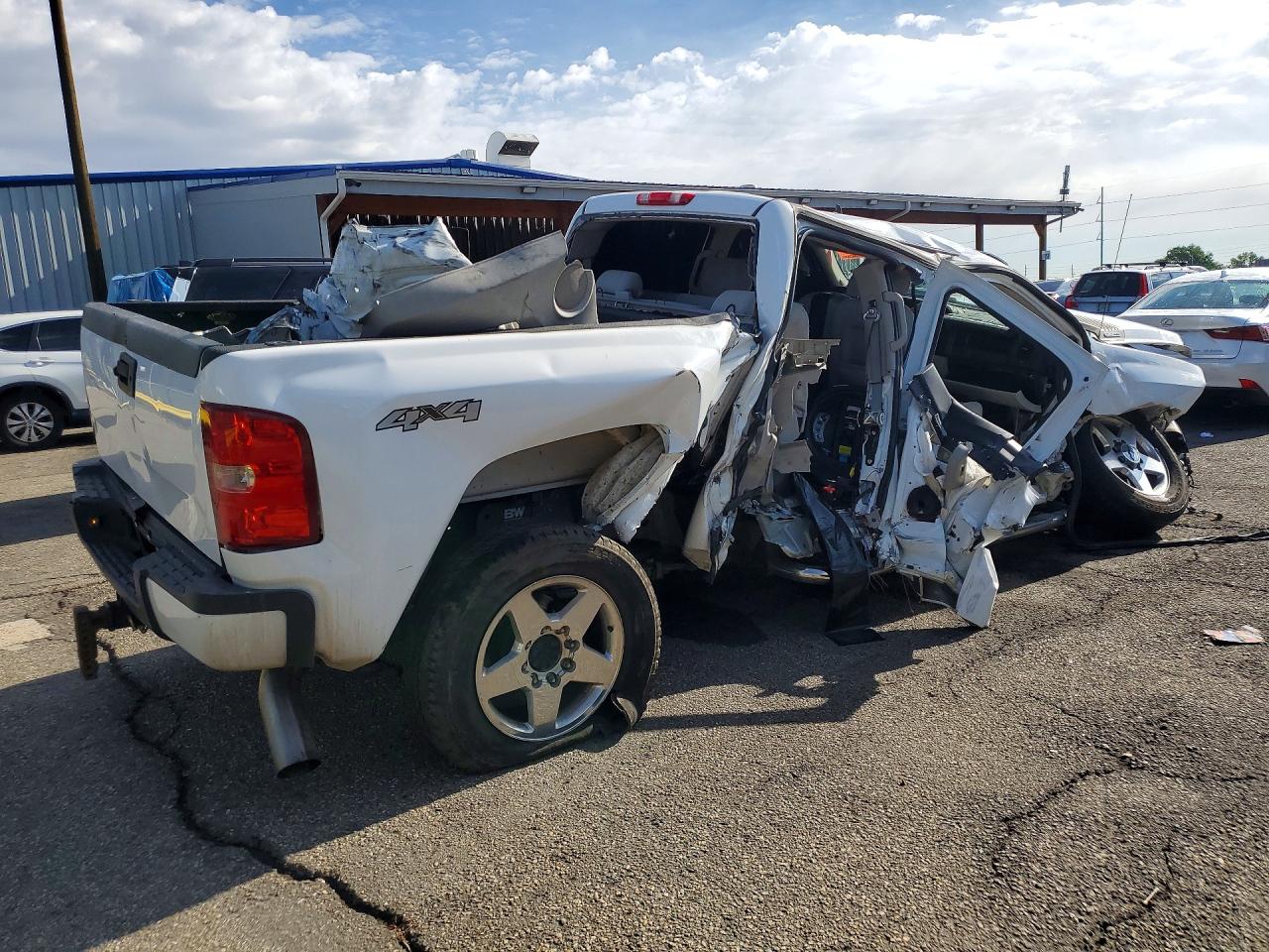 2009 Chevrolet Silverado K2500 Heavy Duty Lt White vin: 1GCHK536X9F105326
