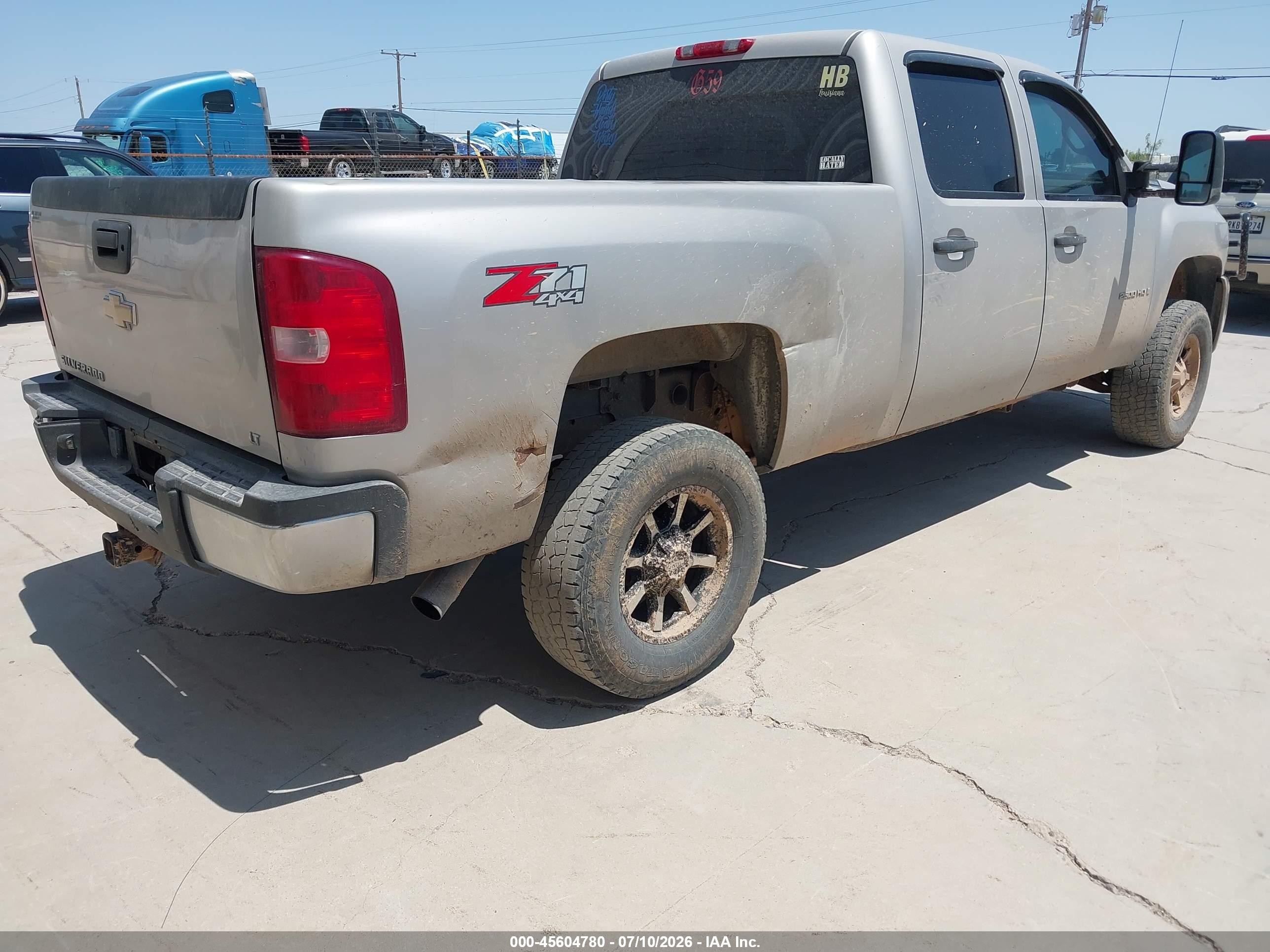 2009 Chevrolet Silverado 2500hd Lt Желто-коричневый vin: 1GCHK53K19F104370