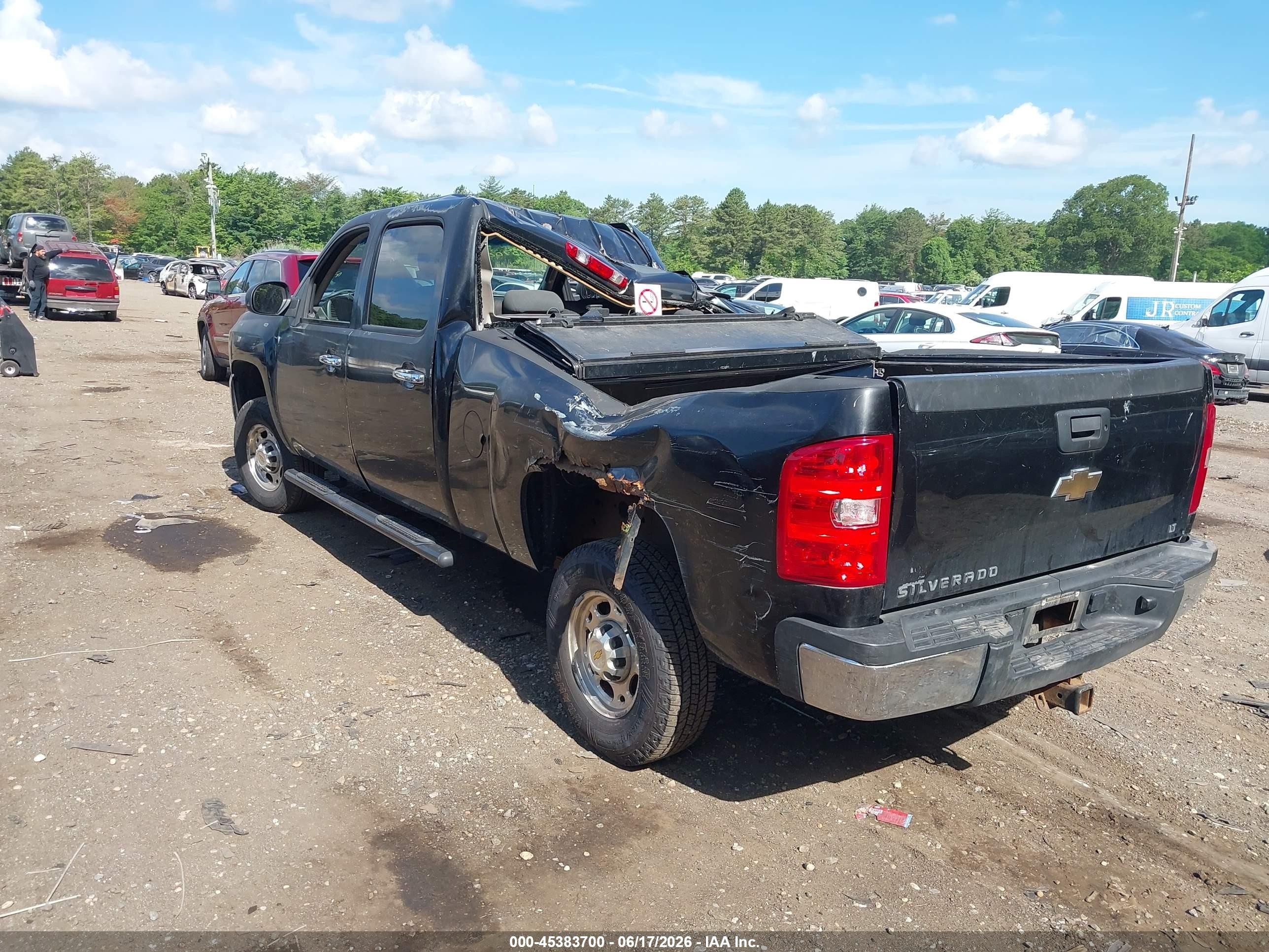 2009 Chevrolet Silverado 2500hd Lt Black vin: 1GCHK53K19F165931
