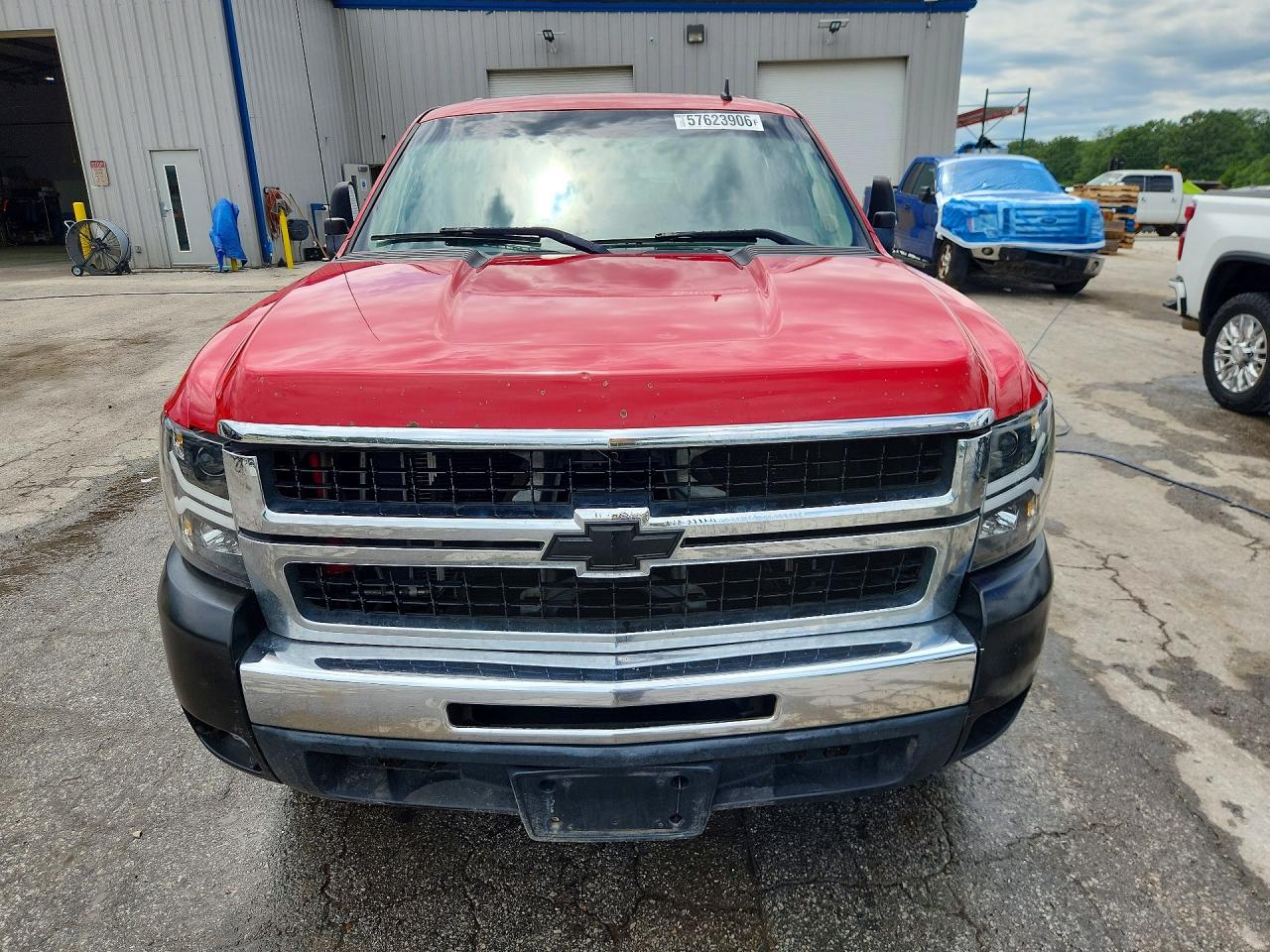 2009 Chevrolet Silverado K2500 Heavy Duty Lt Red vin: 1GCHK53K19F184950