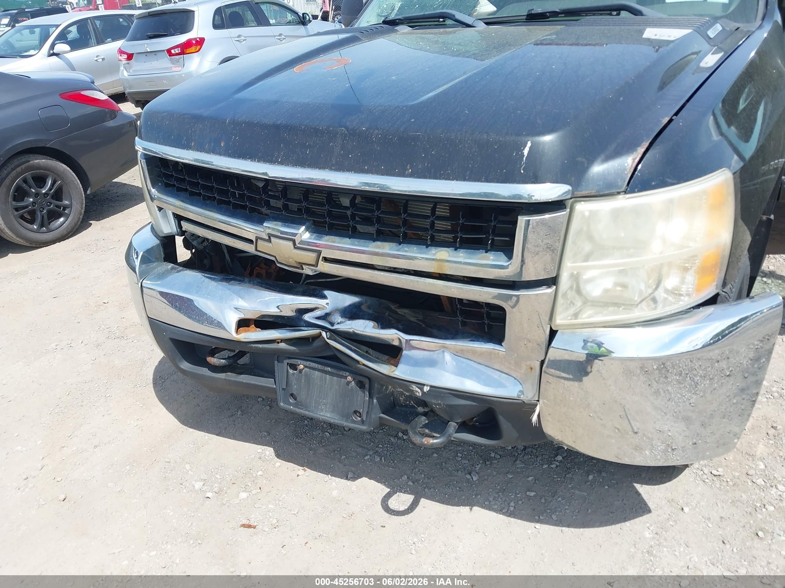 2009 Chevrolet Silverado 2500hd Lt Black vin: 1GCHK53K49F184246