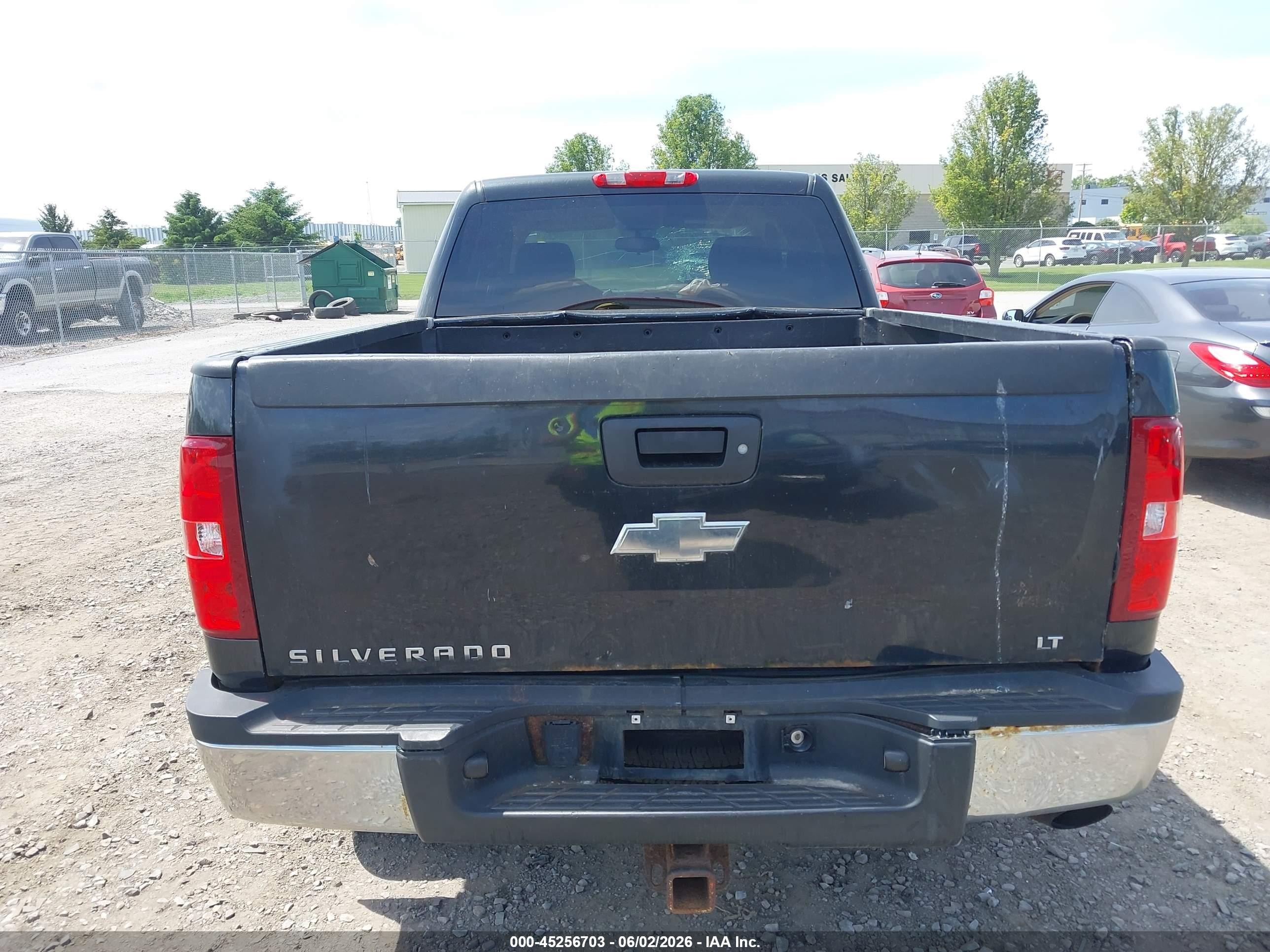 2009 Chevrolet Silverado 2500hd Lt Black vin: 1GCHK53K49F184246