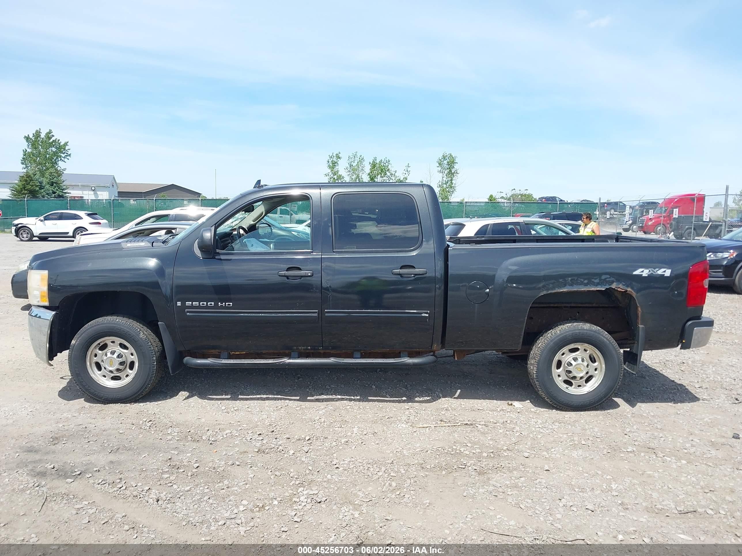 2009 Chevrolet Silverado 2500hd Lt Black vin: 1GCHK53K49F184246