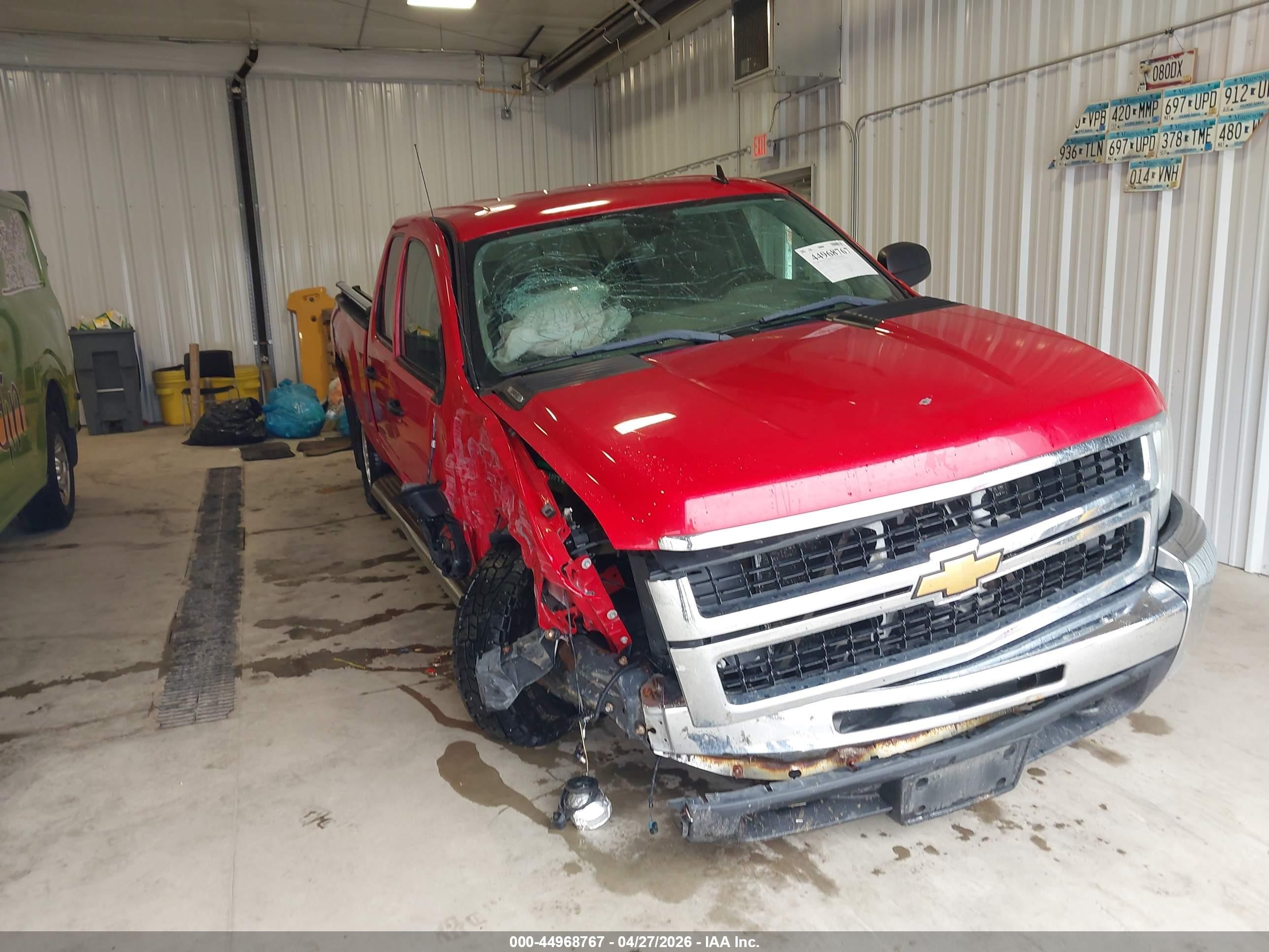 2009 Chevrolet Silverado 2500hd Lt Red vin: 1GCHK53K89F121845