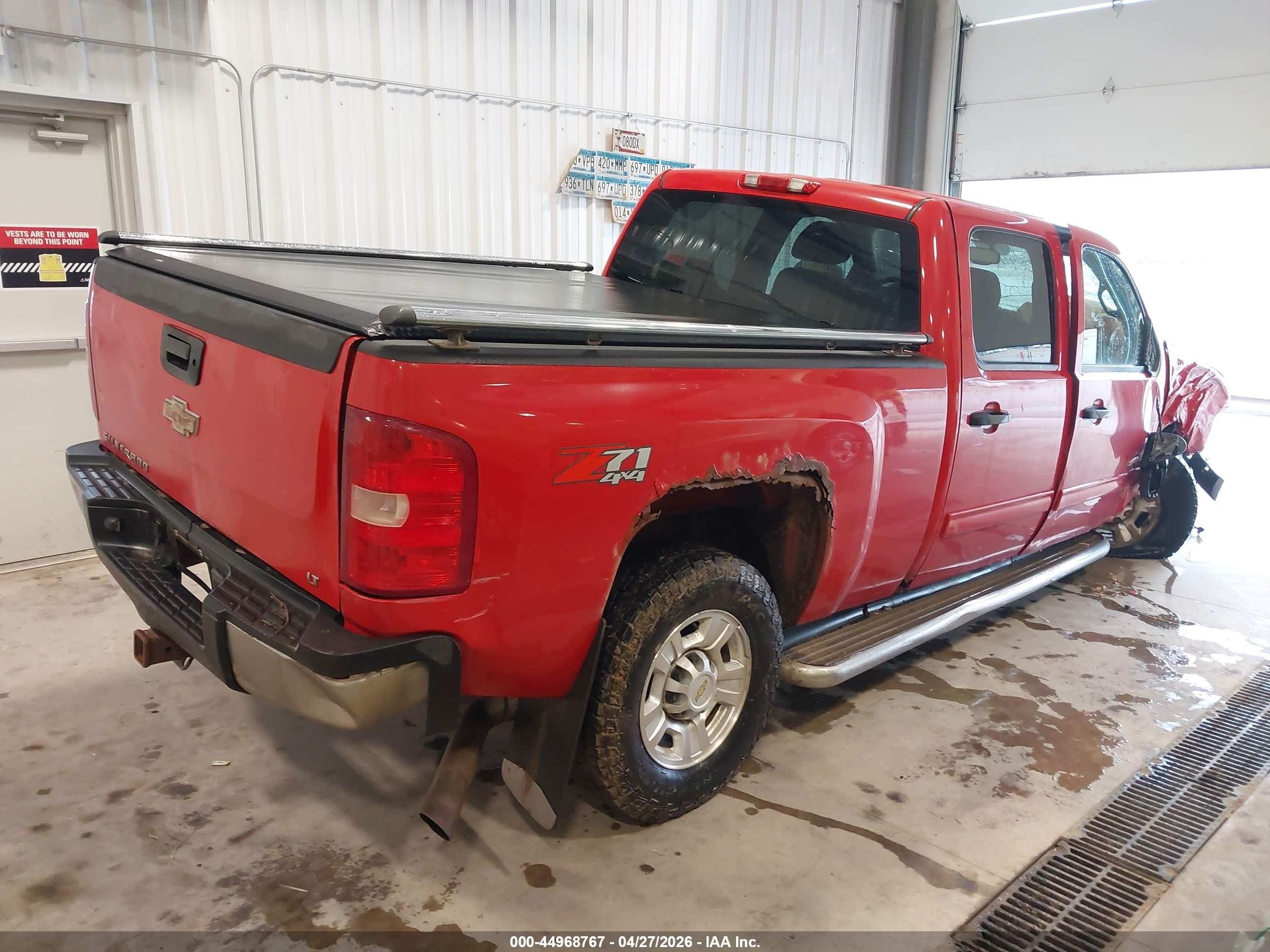 2009 Chevrolet Silverado 2500hd Lt Red vin: 1GCHK53K89F121845