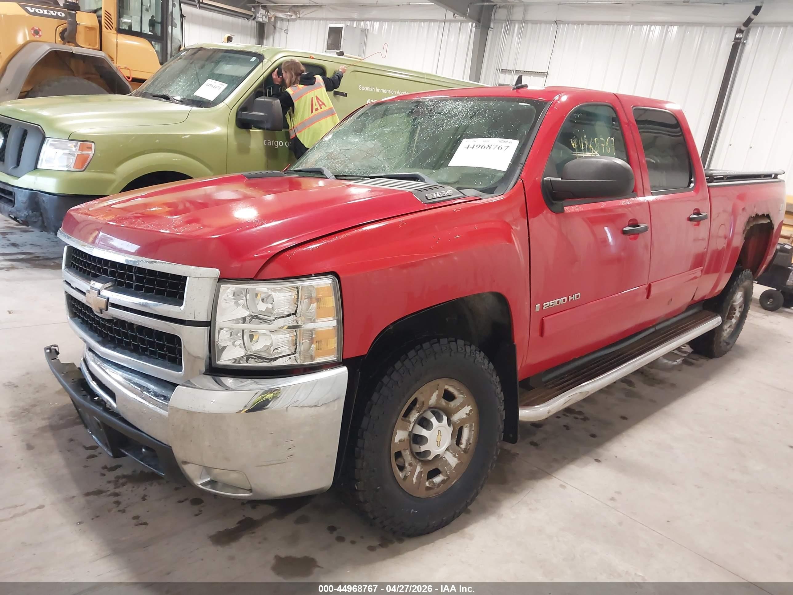 2009 Chevrolet Silverado 2500hd Lt Red vin: 1GCHK53K89F121845