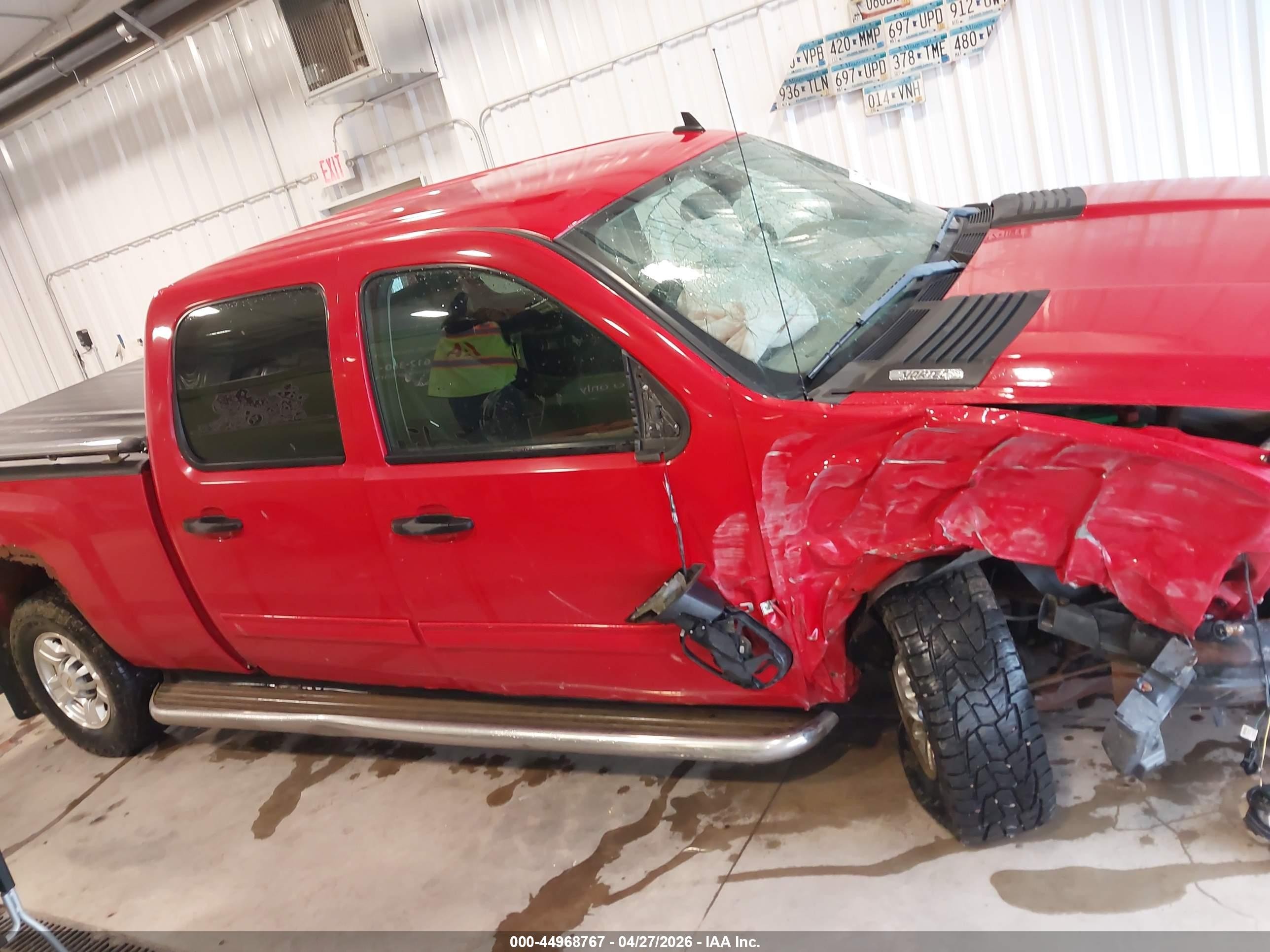 2009 Chevrolet Silverado 2500hd Lt Red vin: 1GCHK53K89F121845