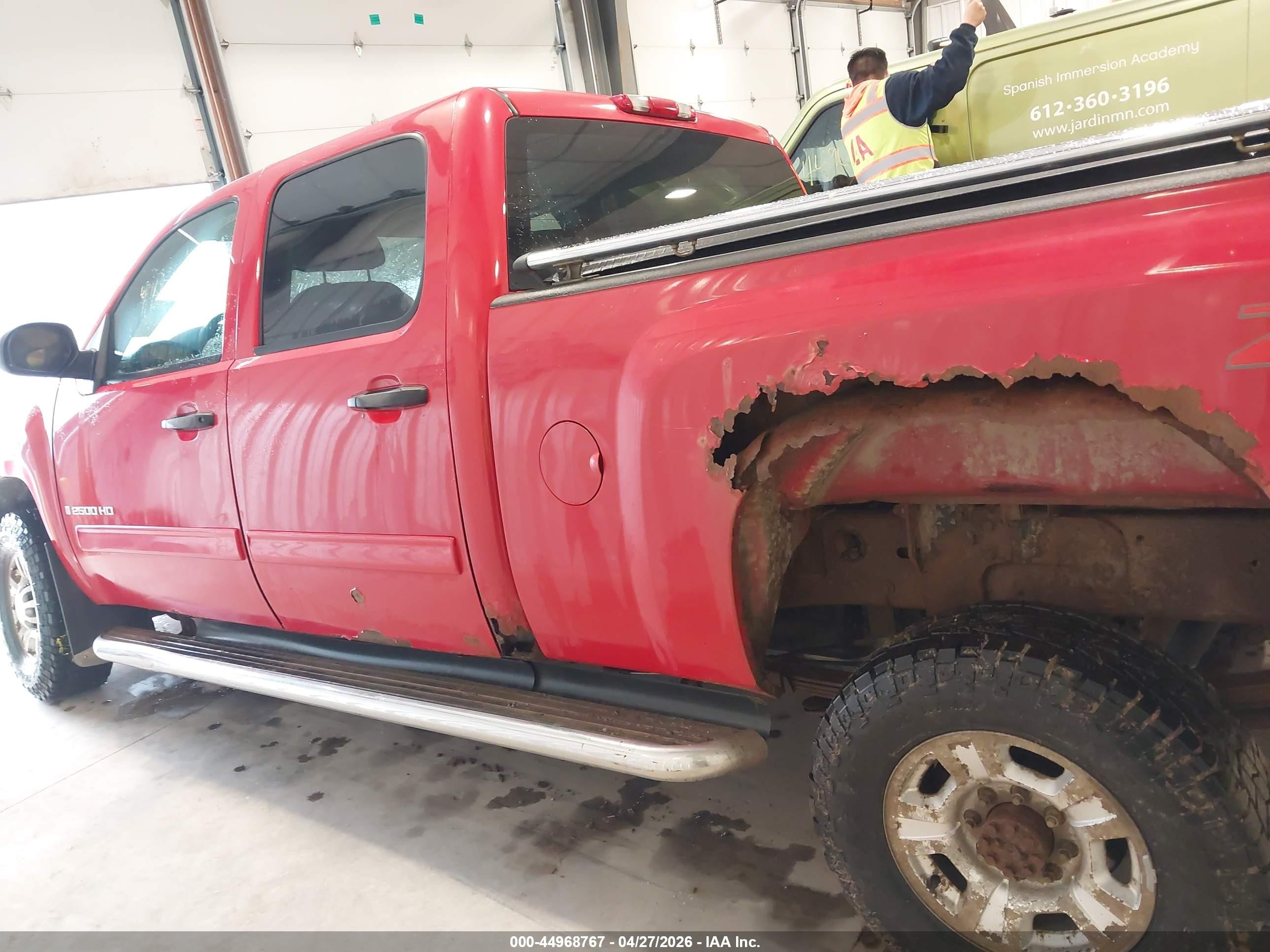 2009 Chevrolet Silverado 2500hd Lt Red vin: 1GCHK53K89F121845