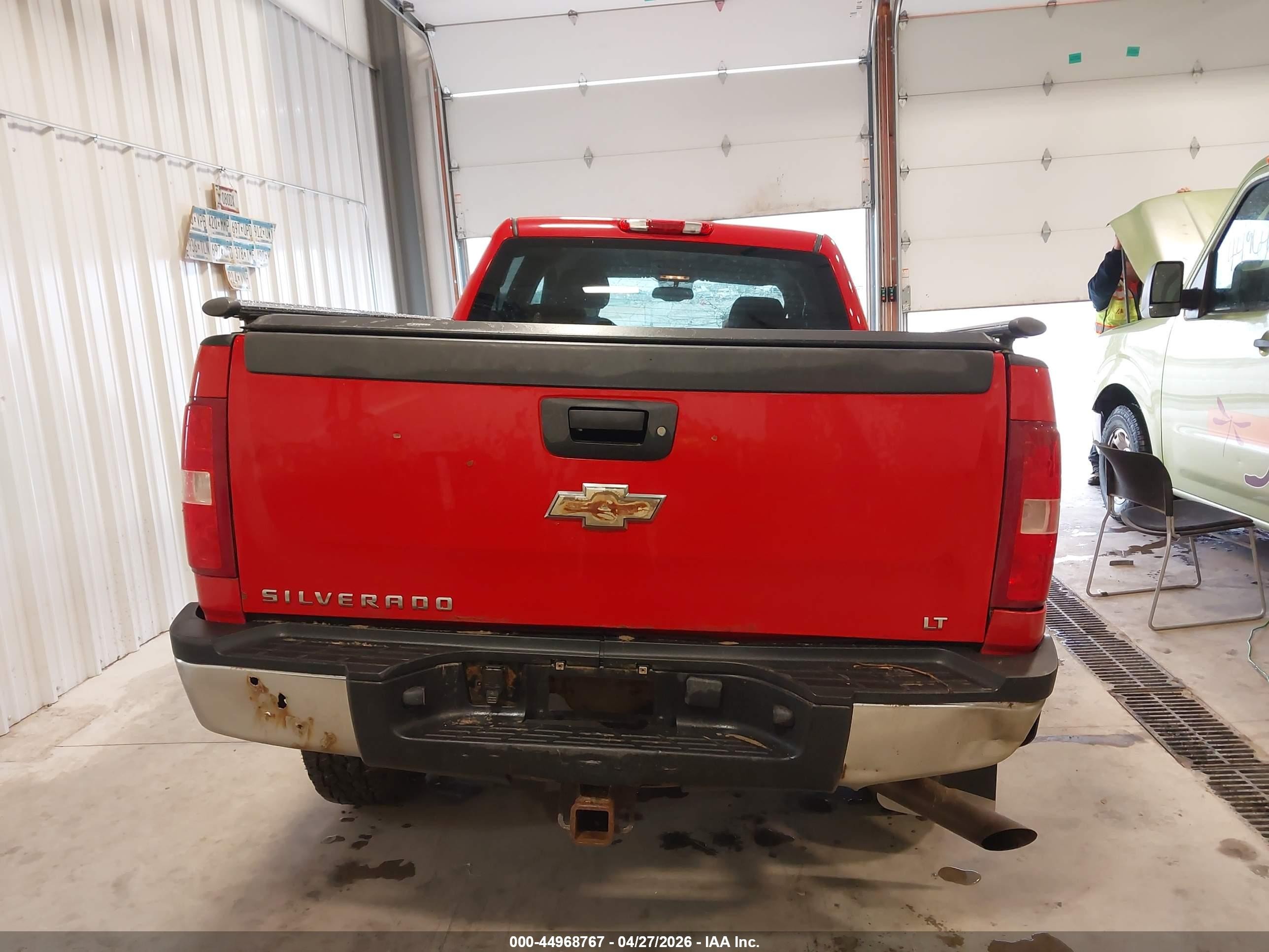2009 Chevrolet Silverado 2500hd Lt Red vin: 1GCHK53K89F121845