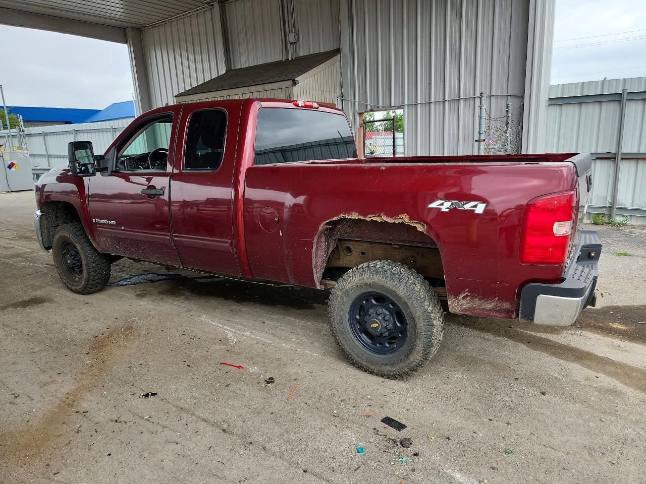 2009 Chevrolet Silverado K2500 Heavy Duty Lt Бордовый vin: 1GCHK59K19E159253