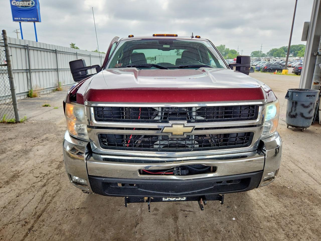 2009 Chevrolet Silverado K2500 Heavy Duty Lt Бордовый vin: 1GCHK59K19E159253