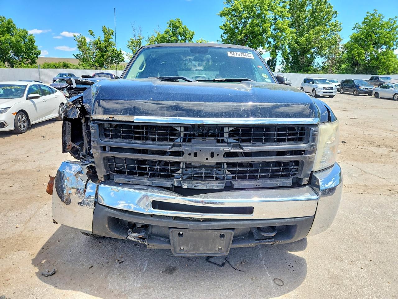 2009 Chevrolet Silverado K2500 Heavy Duty Lt Black vin: 1GCHK59K49E149400