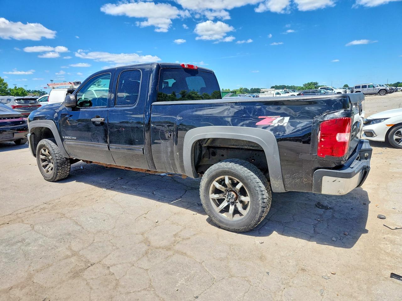 2009 Chevrolet Silverado K2500 Heavy Duty Lt Black vin: 1GCHK59K49E149400