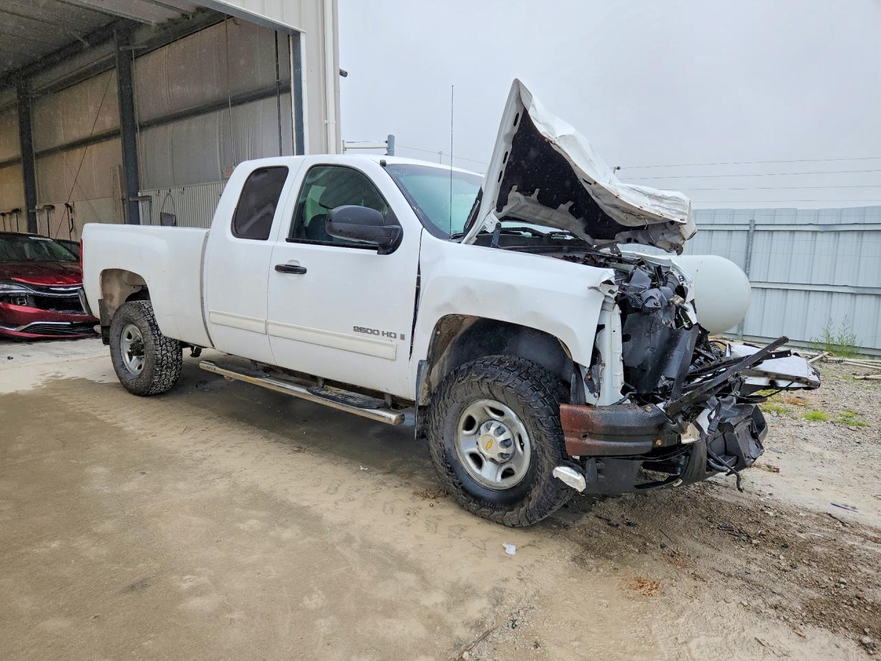 2009 Chevrolet Silverado K2500 Heavy Duty Lt White vin: 1GCHK59K59E138471