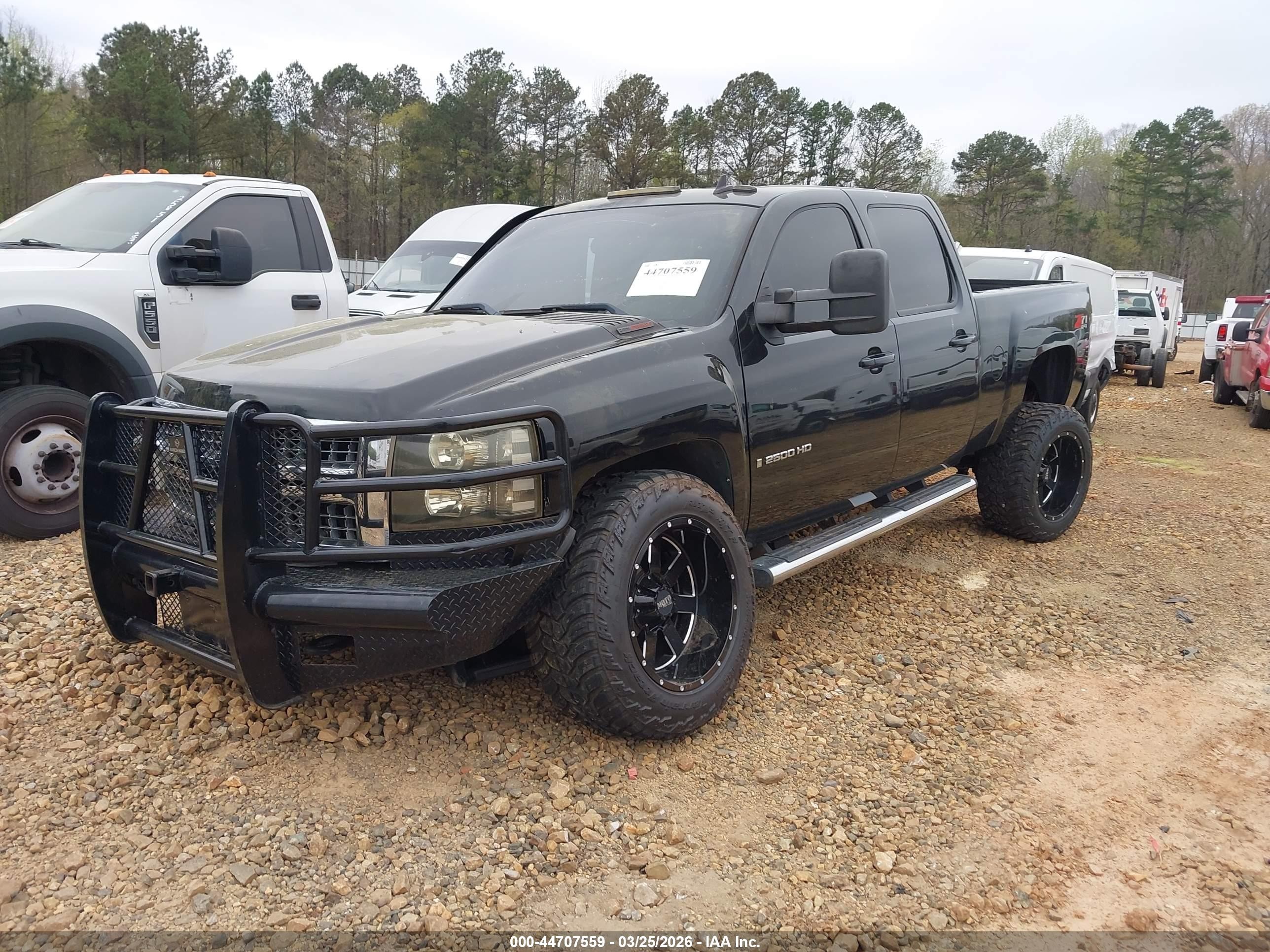 2009 Chevrolet Silverado 2500hd Ltz Black vin: 1GCHK63629F151657