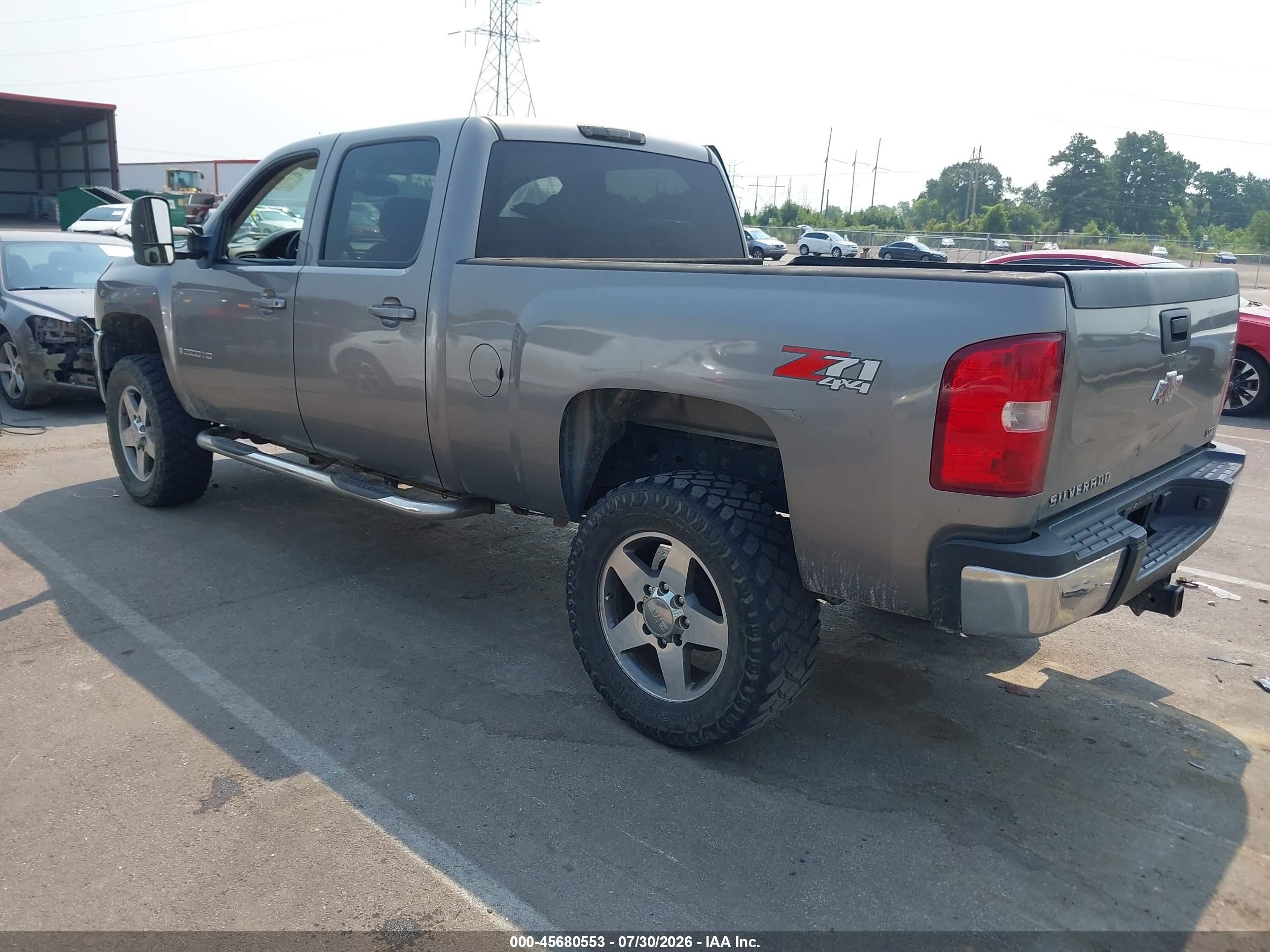 2009 Chevrolet Silverado 2500hd Ltz Brown vin: 1GCHK63659F164998