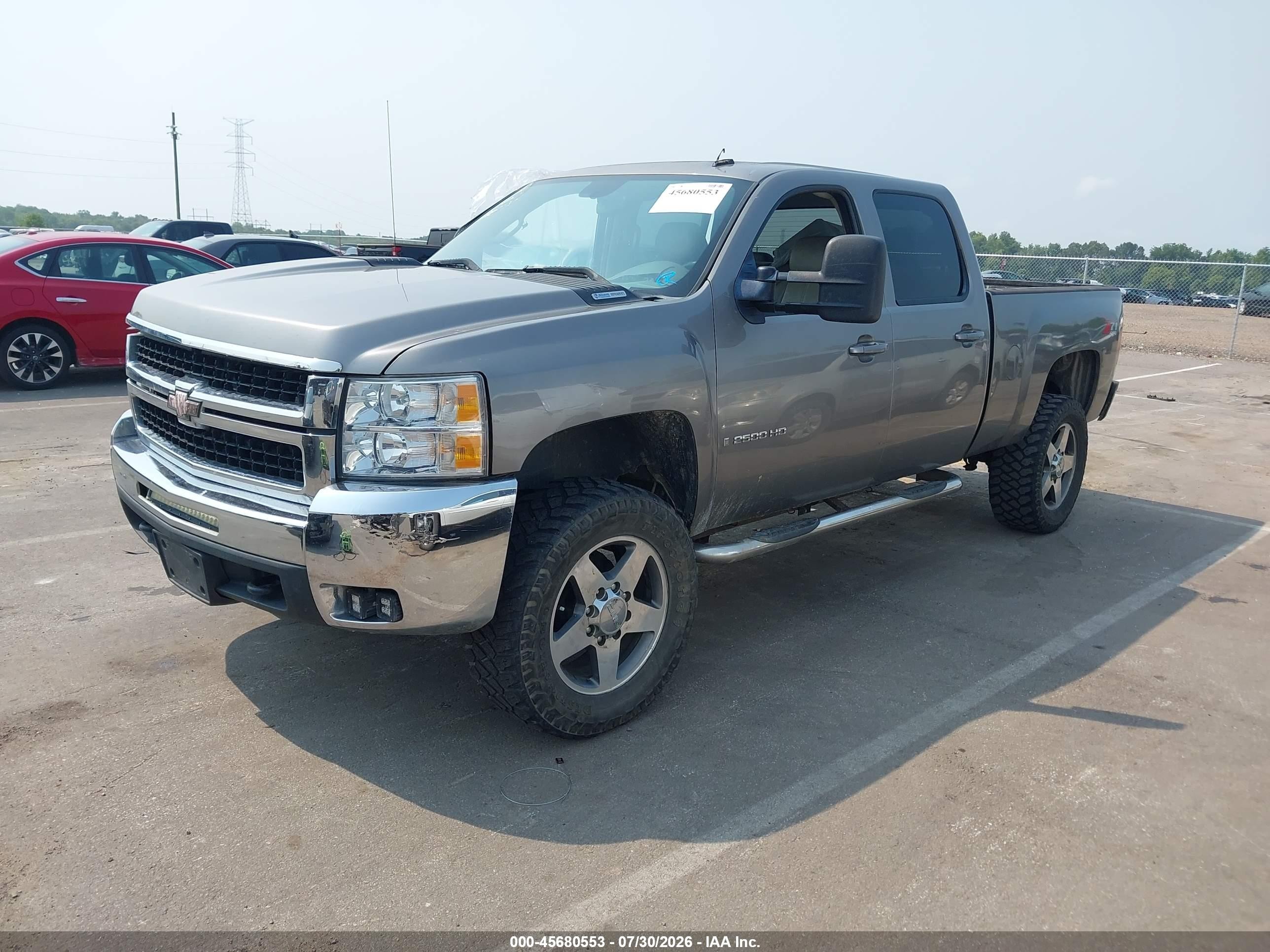 2009 Chevrolet Silverado 2500hd Ltz Brown vin: 1GCHK63659F164998