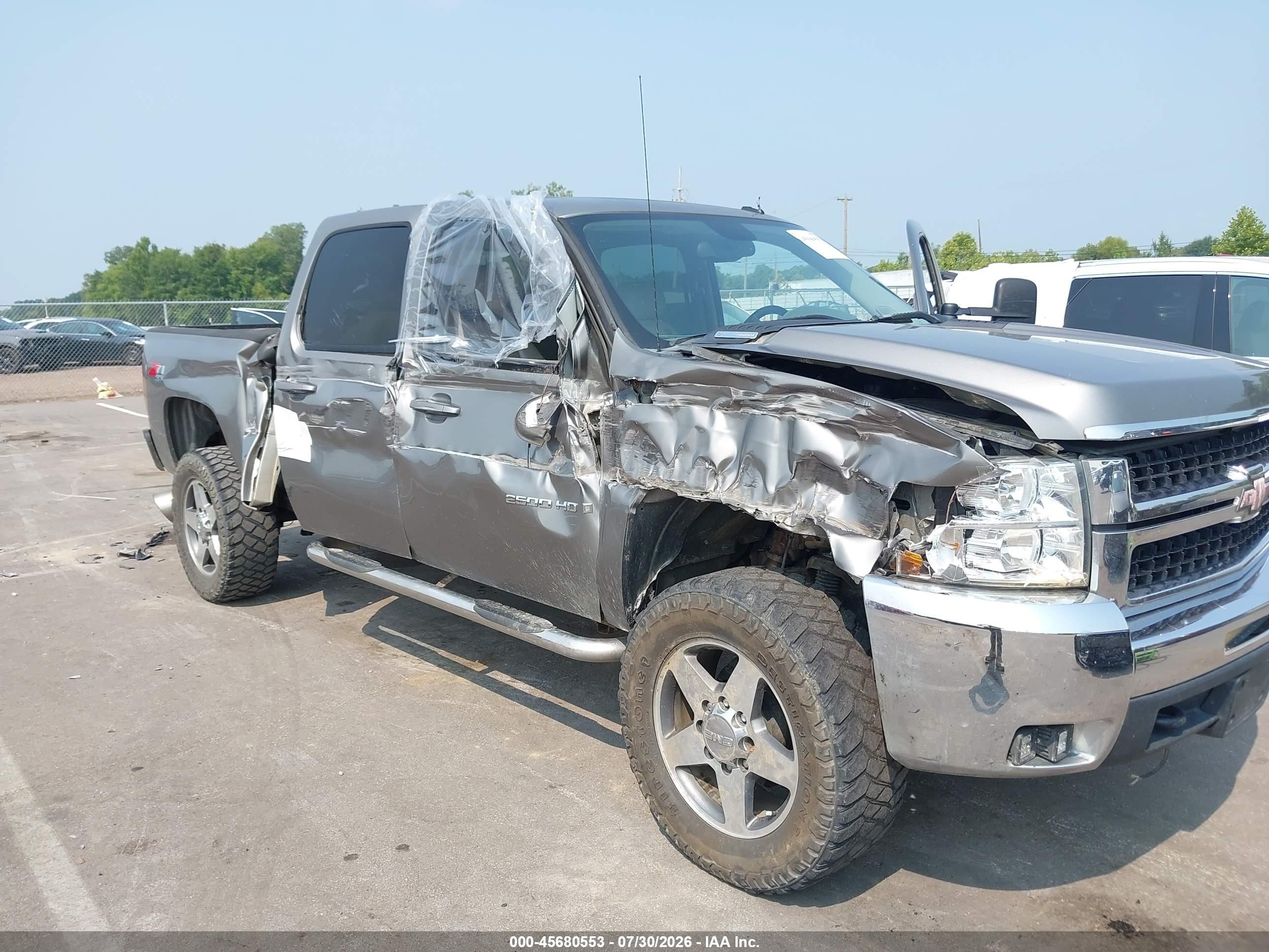 2009 Chevrolet Silverado 2500hd Ltz Brown vin: 1GCHK63659F164998