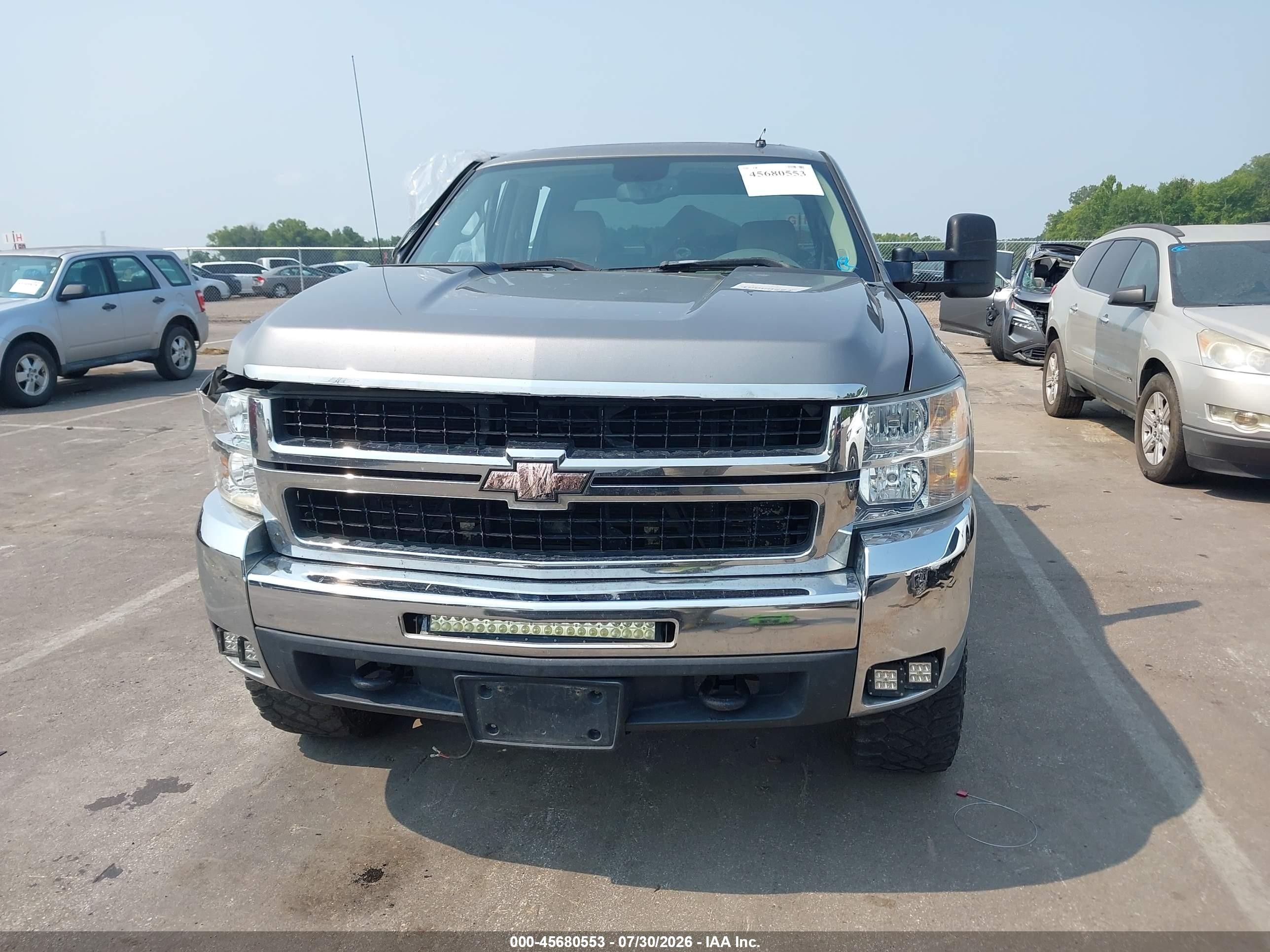 2009 Chevrolet Silverado 2500hd Ltz Brown vin: 1GCHK63659F164998