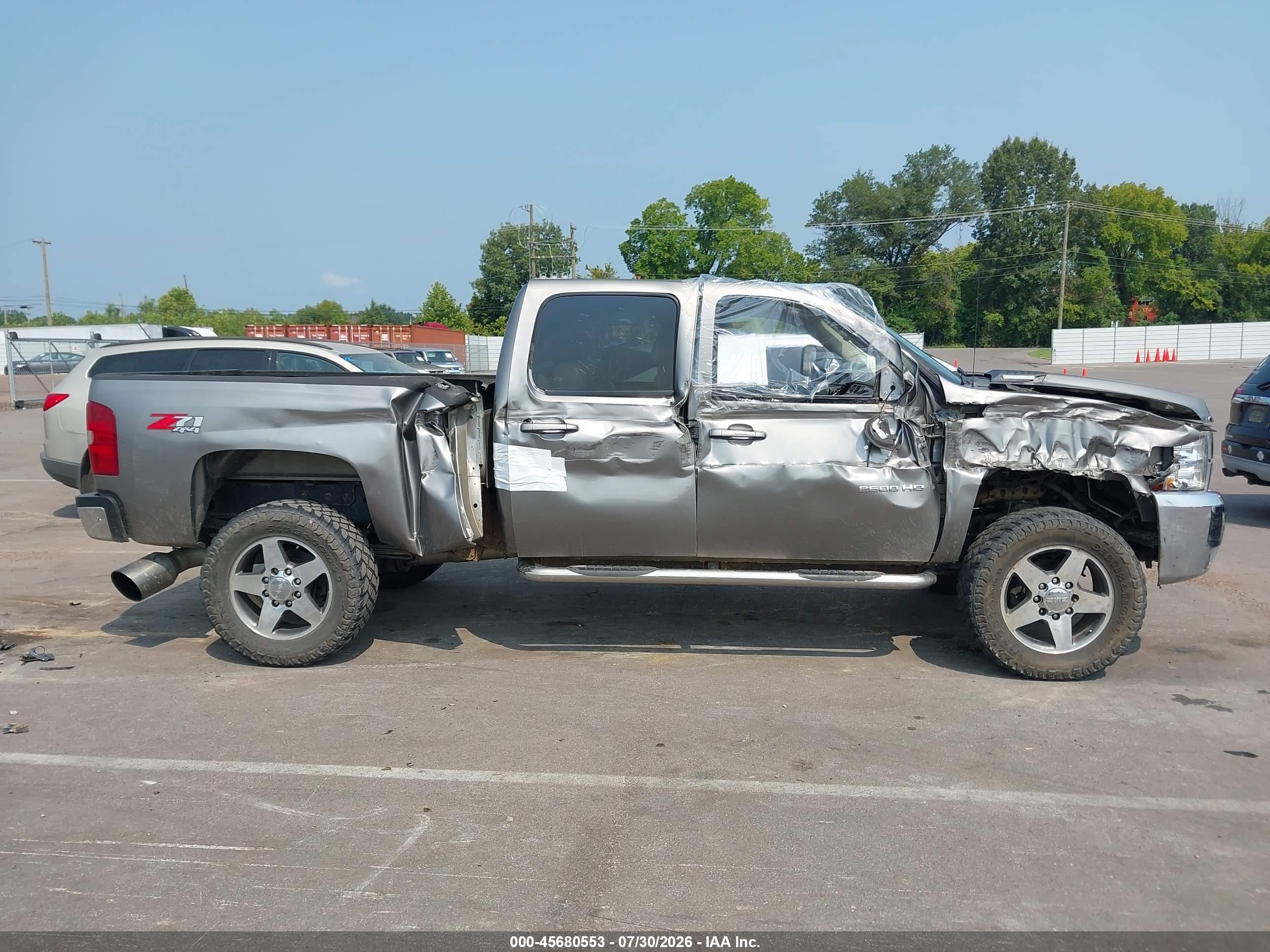 2009 Chevrolet Silverado 2500hd Ltz Brown vin: 1GCHK63659F164998