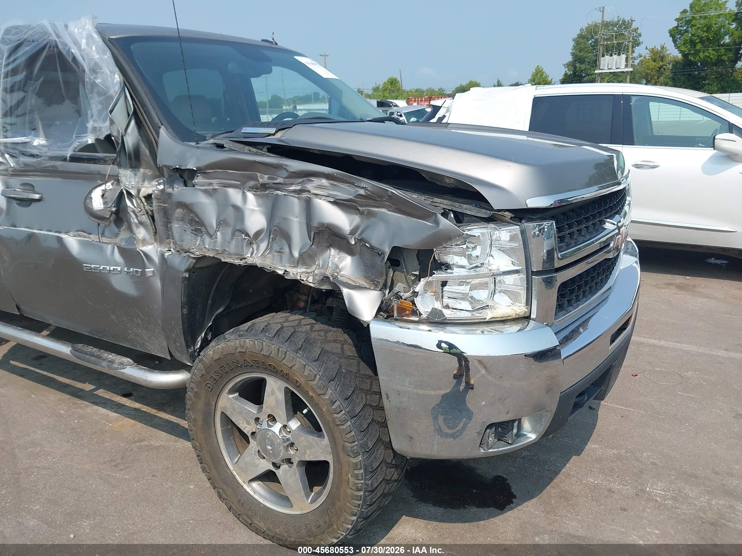 2009 Chevrolet Silverado 2500hd Ltz Brown vin: 1GCHK63659F164998