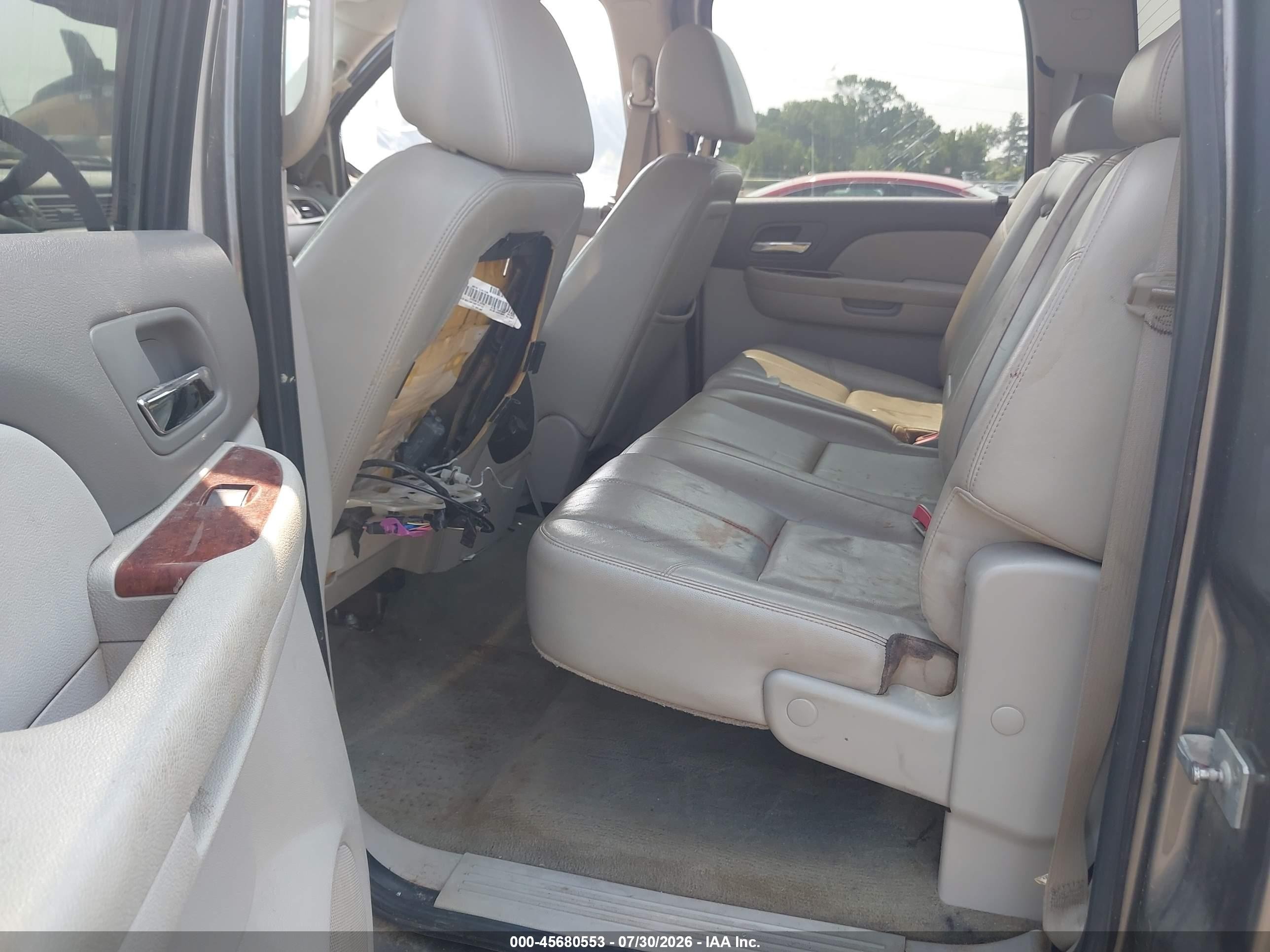 2009 Chevrolet Silverado 2500hd Ltz Brown vin: 1GCHK63659F164998