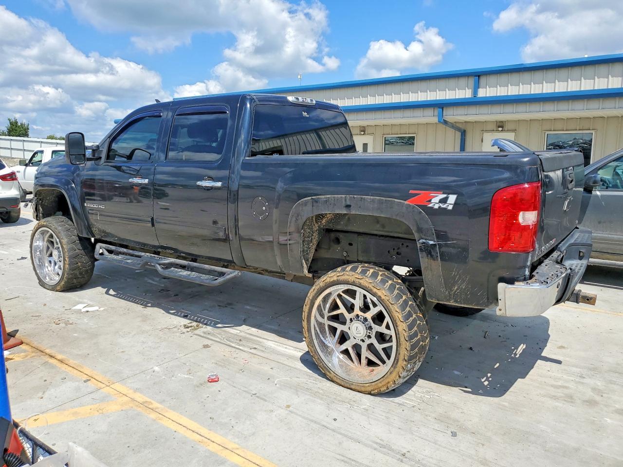 2009 Chevrolet Silverado K2500 Heavy Duty Ltz Black vin: 1GCHK63679F173640