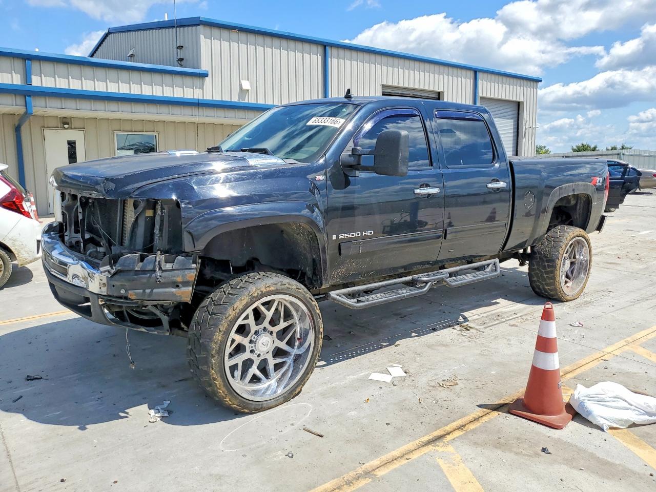 2009 Chevrolet Silverado K2500 Heavy Duty Ltz Black vin: 1GCHK63679F173640