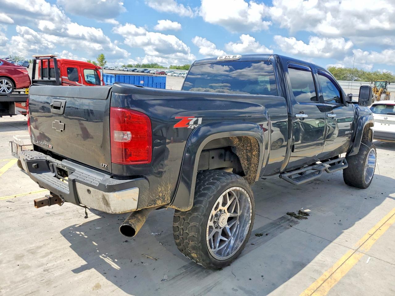 2009 Chevrolet Silverado K2500 Heavy Duty Ltz Black vin: 1GCHK63679F173640