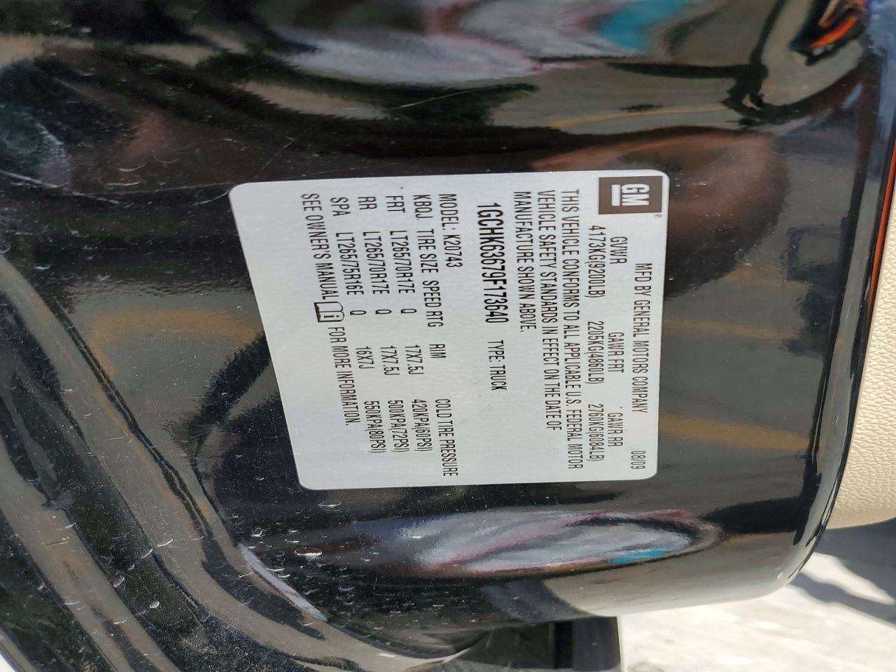 2009 Chevrolet Silverado K2500 Heavy Duty Ltz Black vin: 1GCHK63679F173640