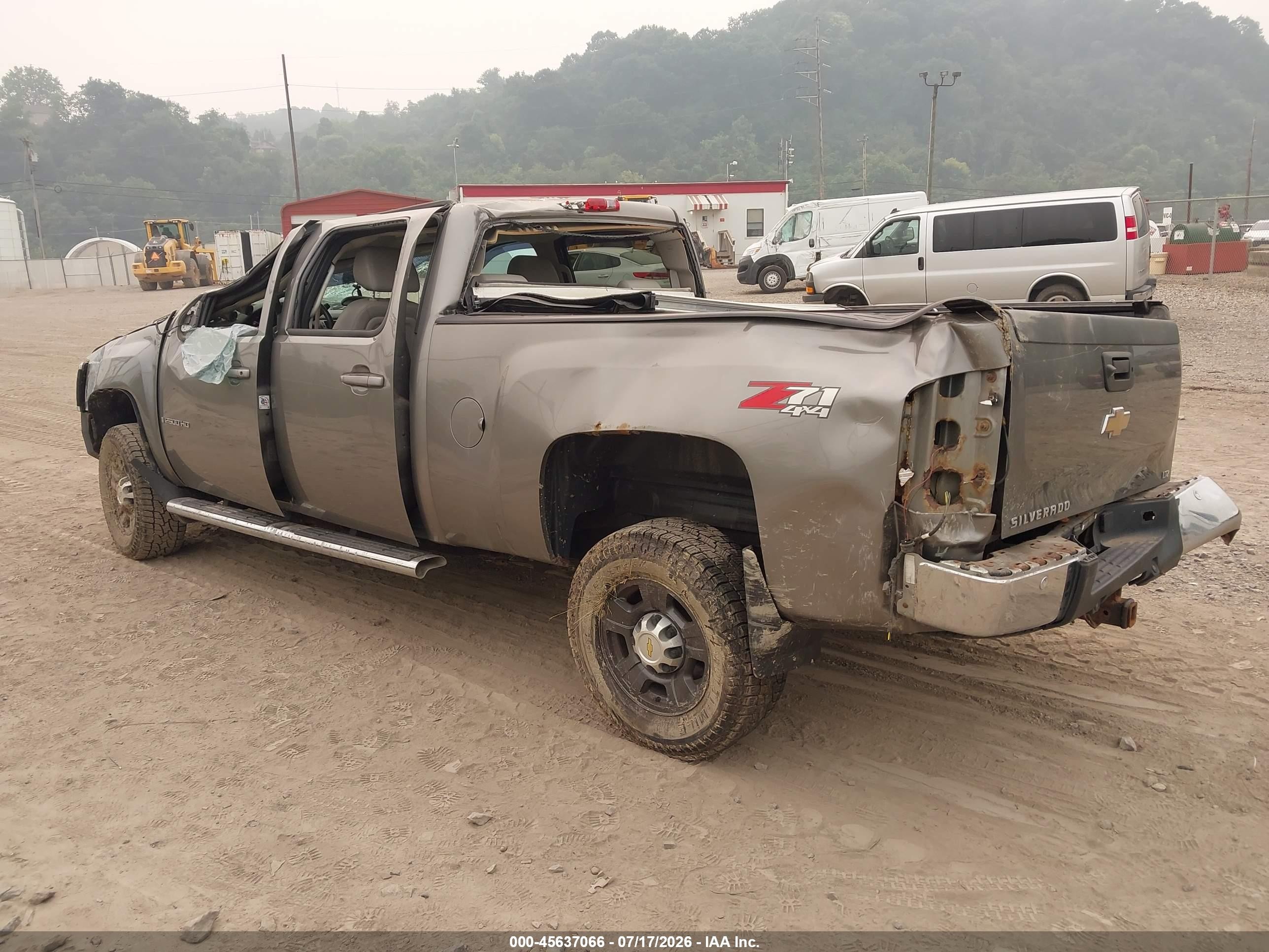2009 Chevrolet Silverado 2500hd Ltz Beige vin: 1GCHK63699F149825