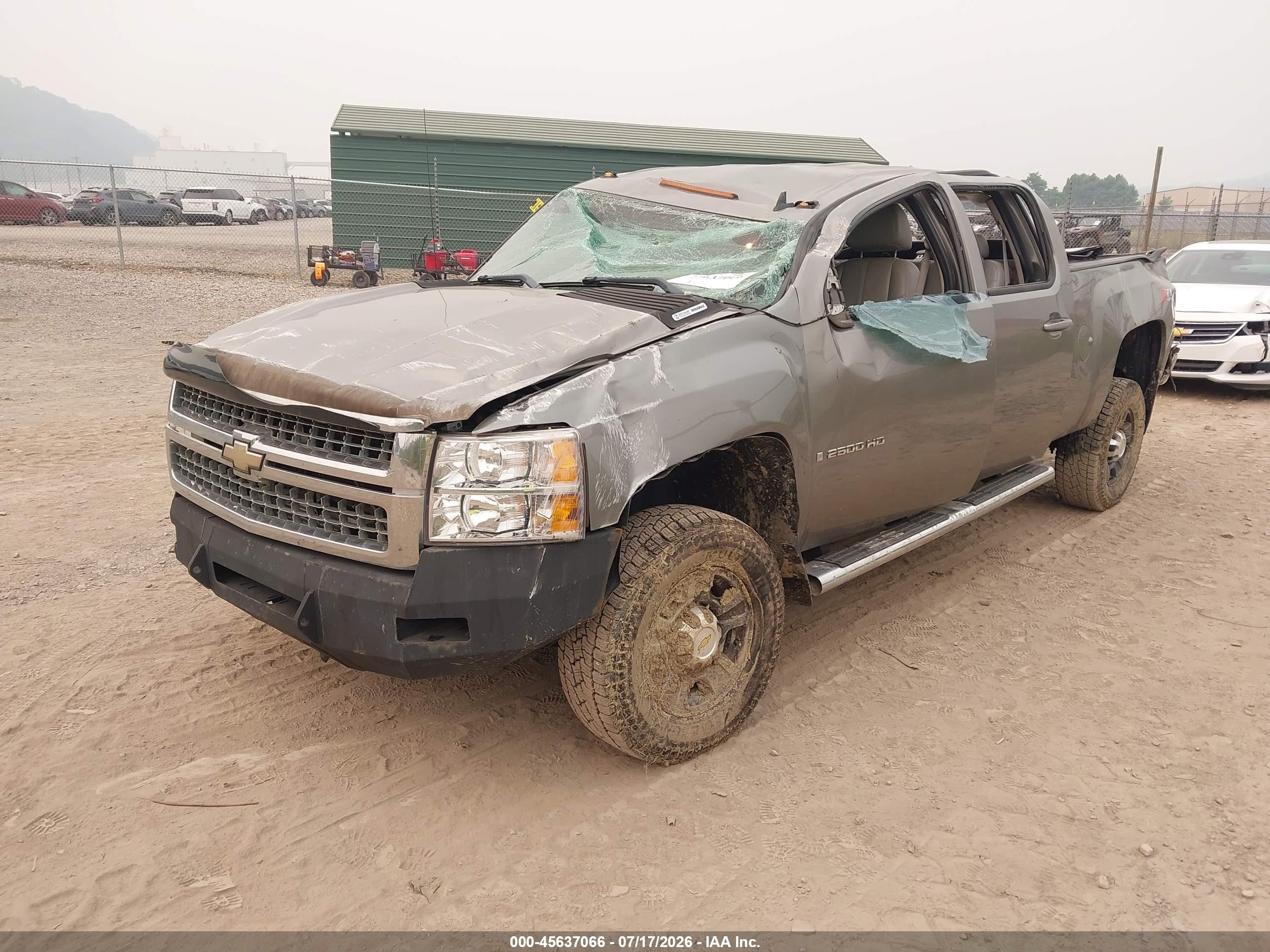2009 Chevrolet Silverado 2500hd Ltz Beige vin: 1GCHK63699F149825