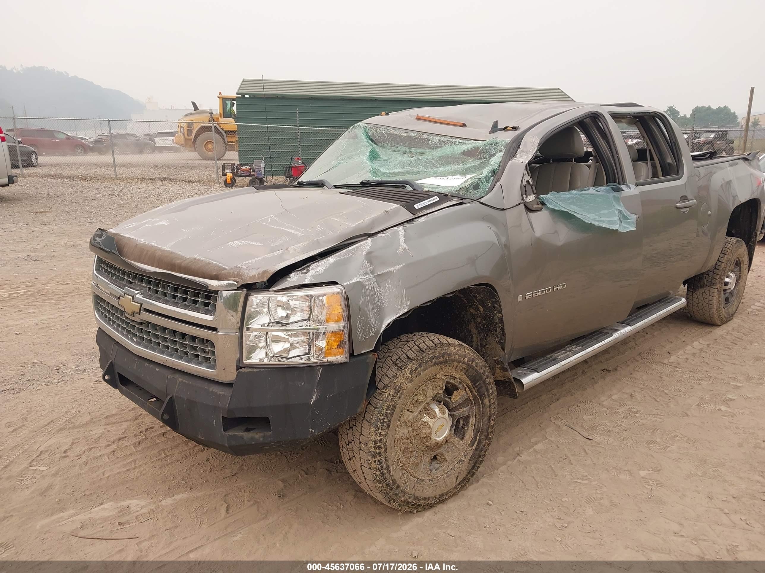 2009 Chevrolet Silverado 2500hd Ltz Beige vin: 1GCHK63699F149825